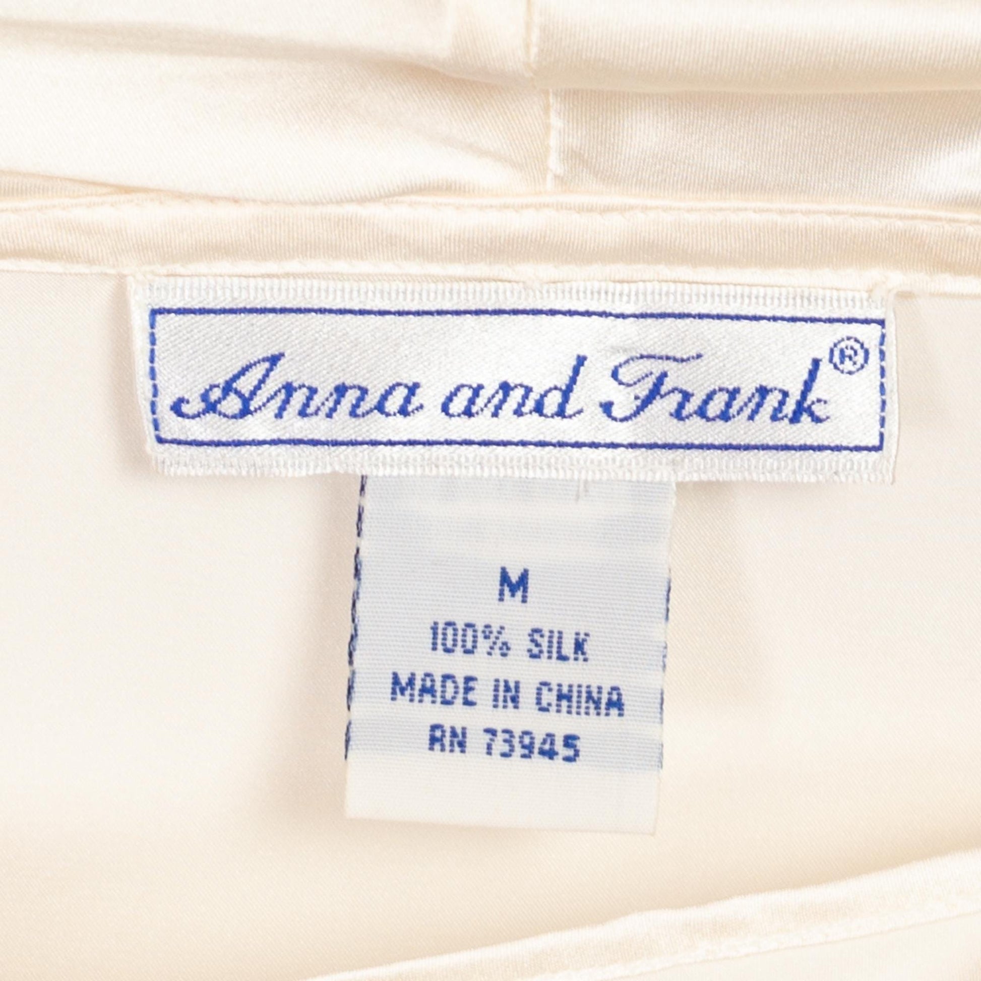 Medium 90s Ivory Silk Satin Cowl Neck Top | Vintage Minimalist Sleeveless Cropped Blouse