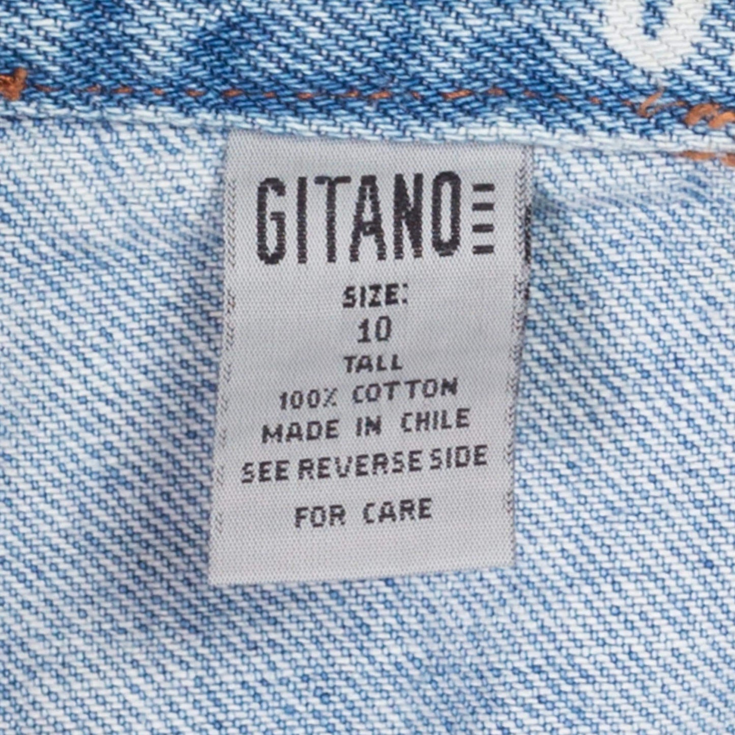 Small 80s Gitano High Waisted Mom Jeans 26" | Vintage Curvy Fit Light Wash Long Inseam Denim
