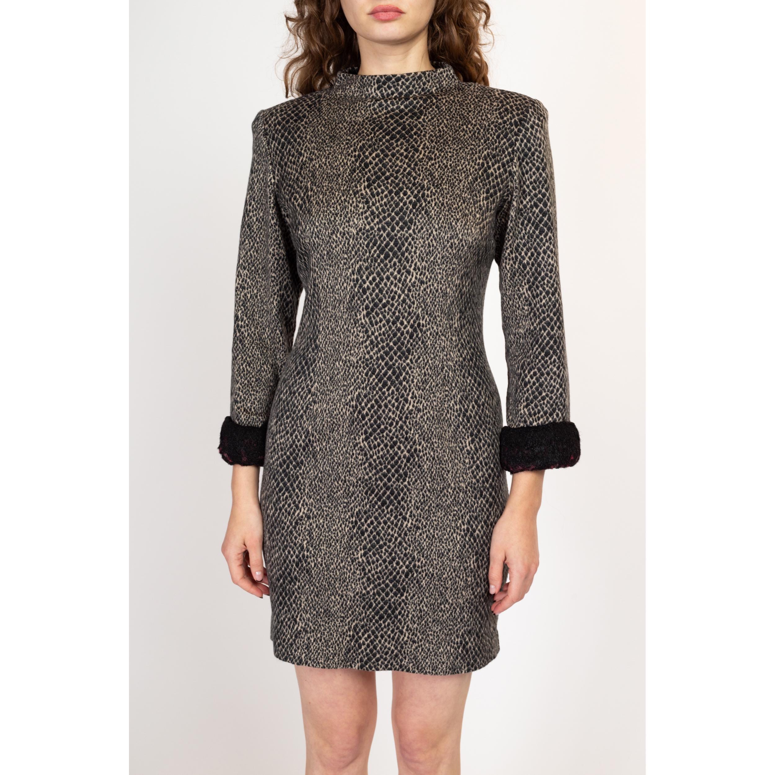Faux snakeskin dress hotsell