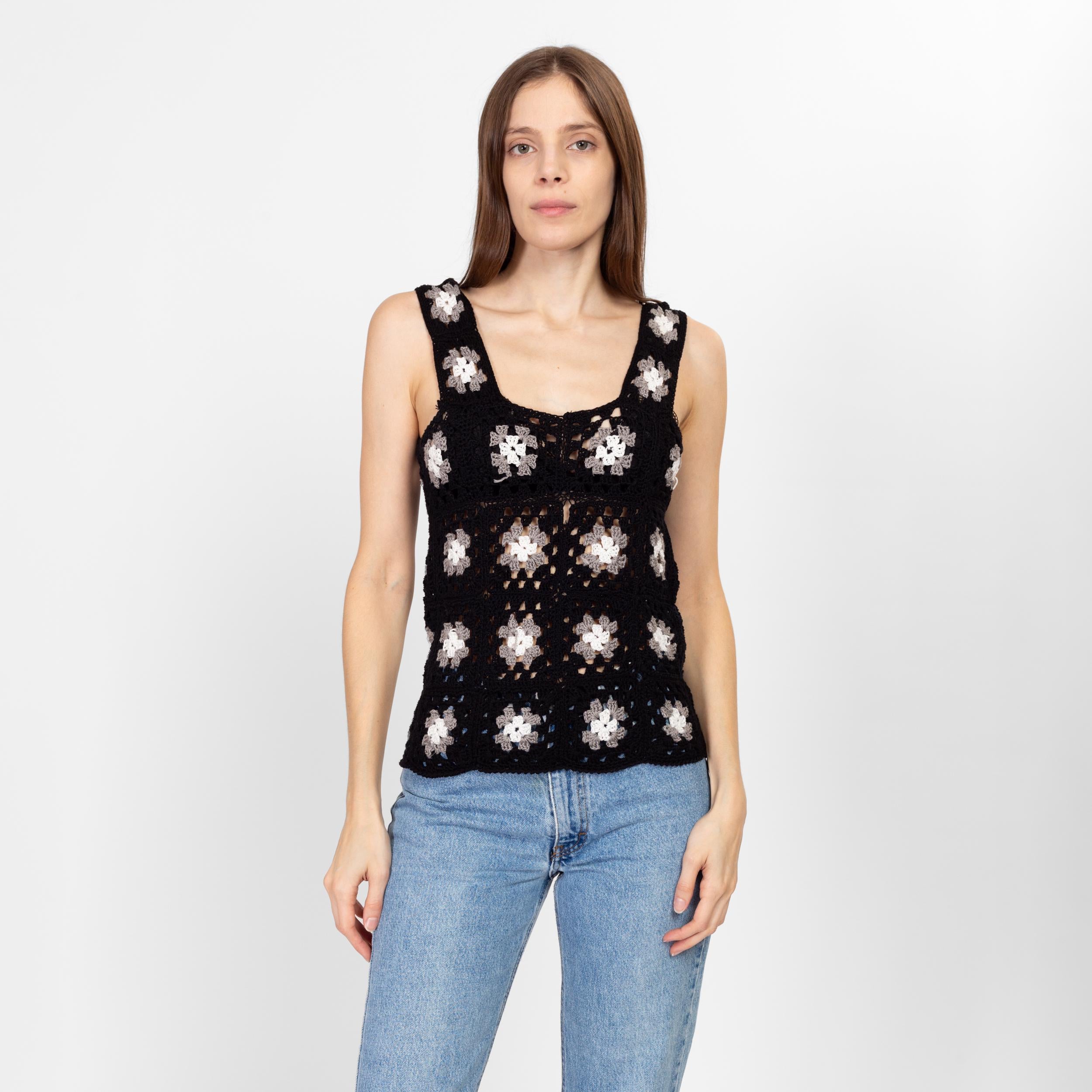 CLANE クラネ SQUARE TANK KNIT TOPS BLACK NALANISA Women's Trendy Summer Square Neck Crop Tank Tops 2026