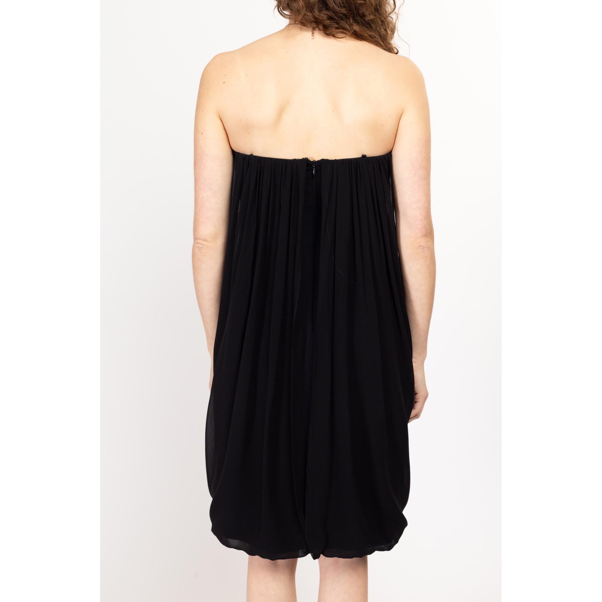 Medium Y2K Nicole Miller Black Bubble Party Dress Size 8 Flying Apple Vintage Medium Y2K Nicole Miller Black Bubble Party Dress Size 8 Flying Apple Vintage