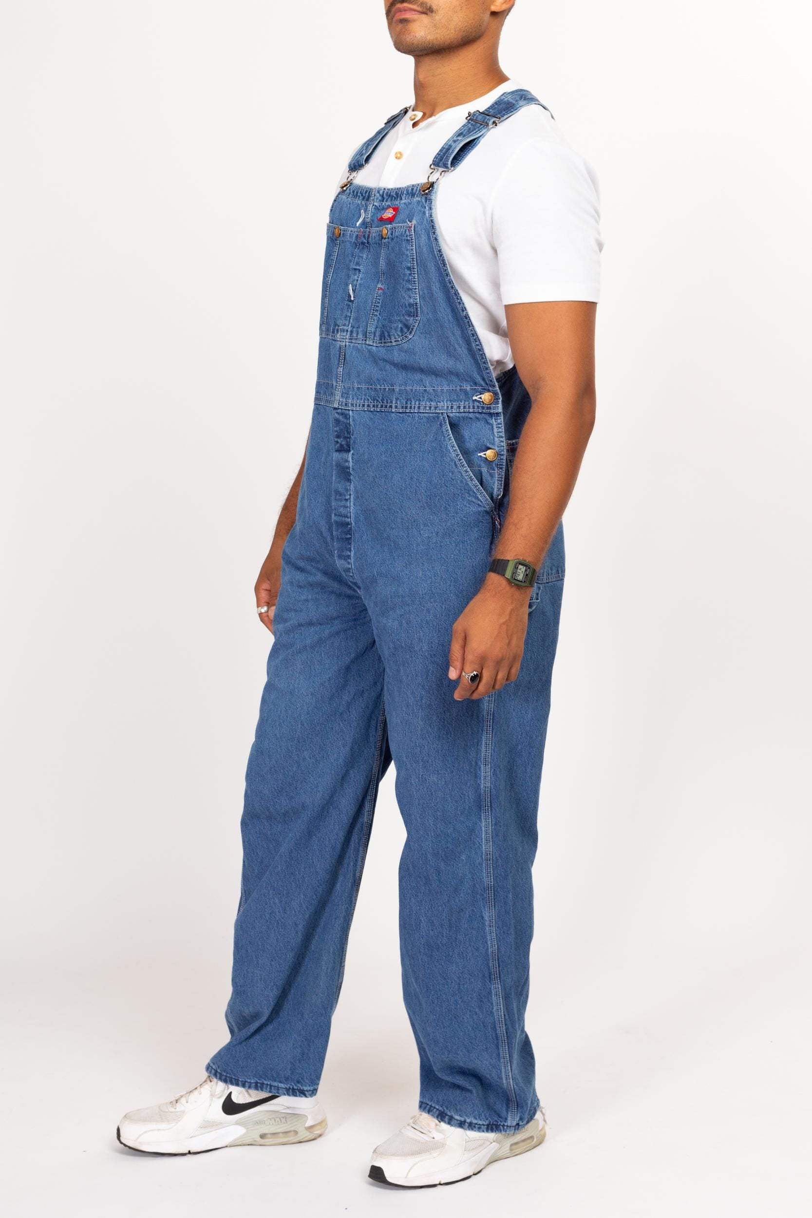 Dickies denim overalls hotsell
