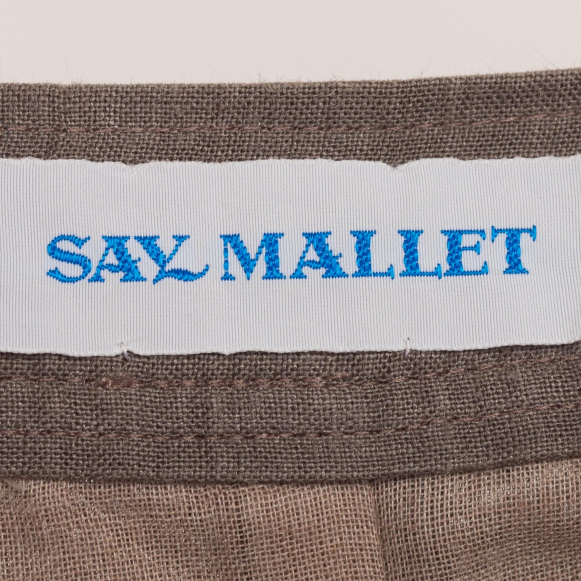 XS 80s Taupe Linen Pleated Shorts 24" | Vintage High Waist Wide Leg Casual Shorts