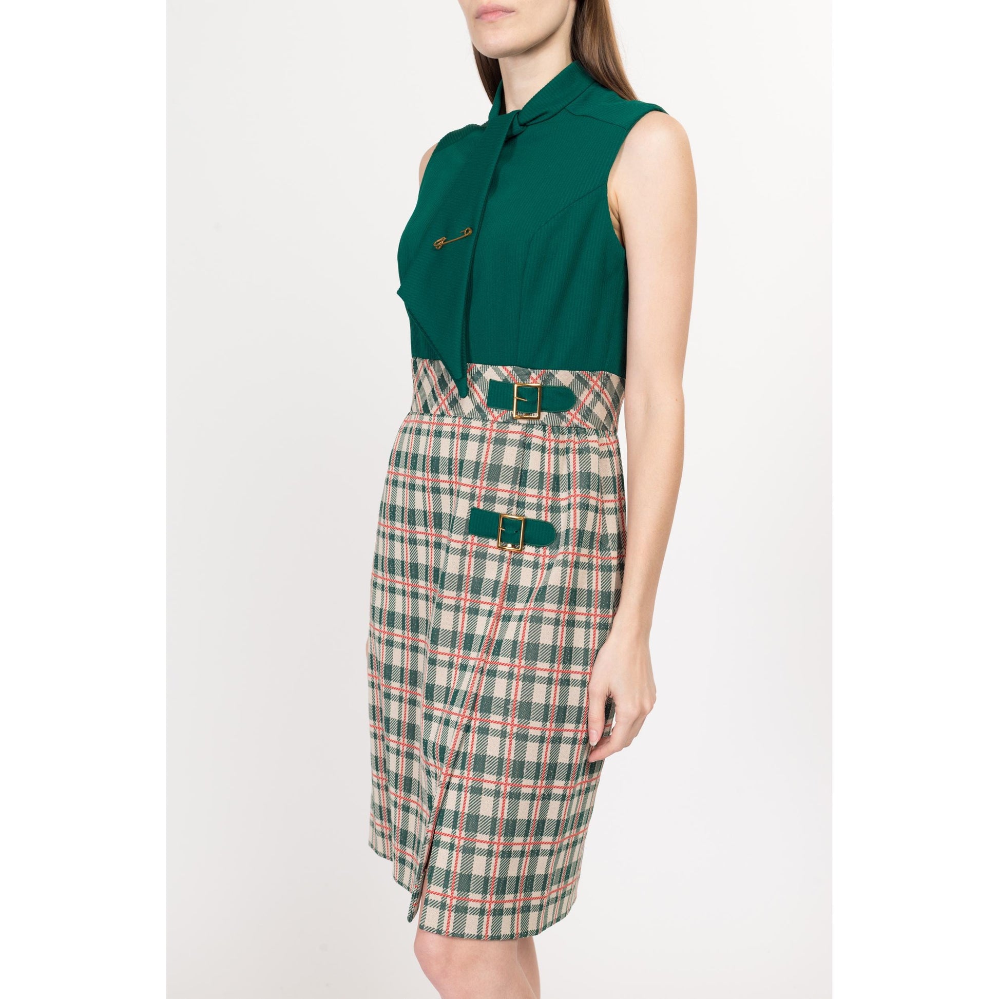 60s Plaid Skirt 60s Mini Skirt Outfit 60's Skirts New Arrivals