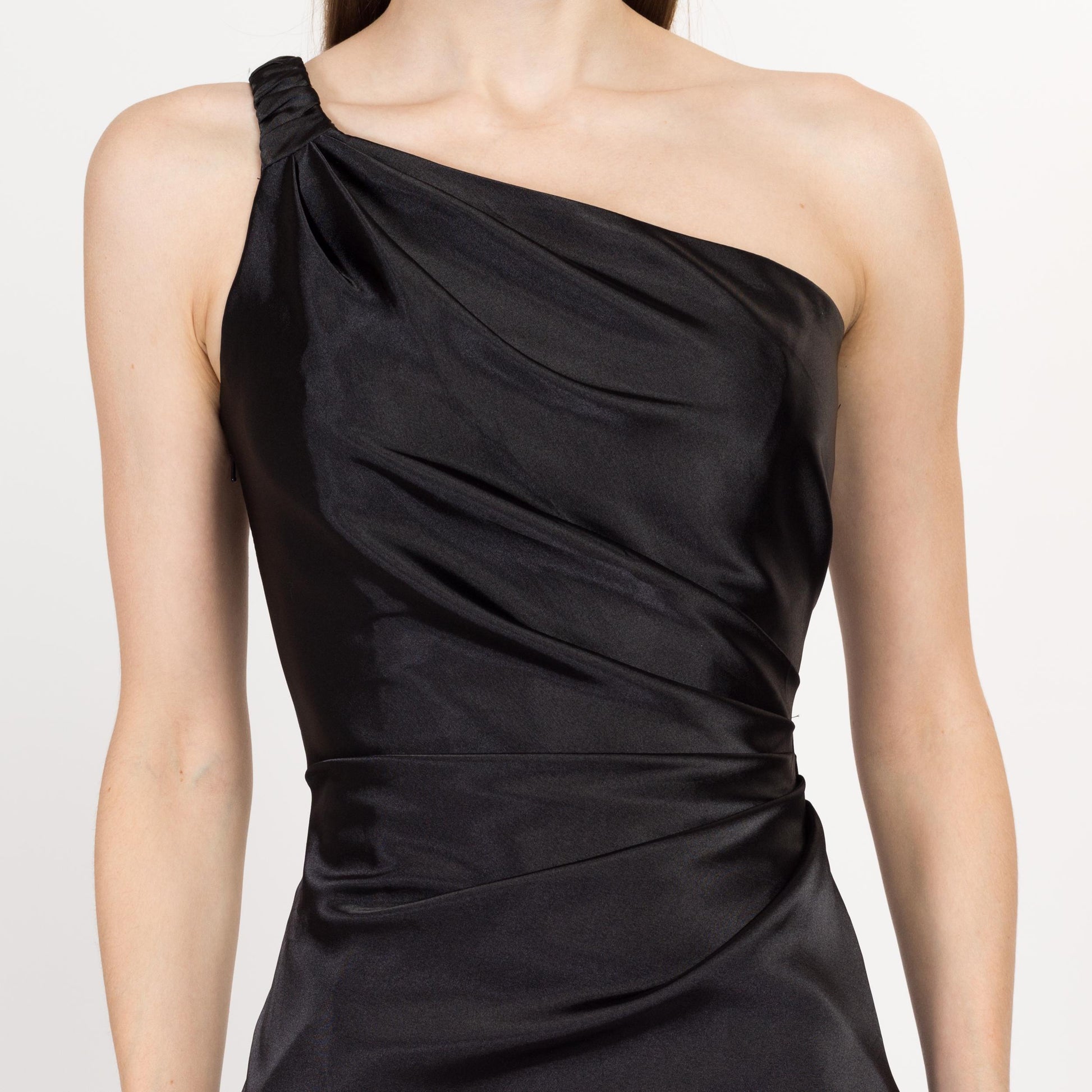 jessica mcclintock black cocktail dress Vtg Jessica McClintock Black Cocktail Dress 4 XS Bow & Buckle Detail Fit & Flare