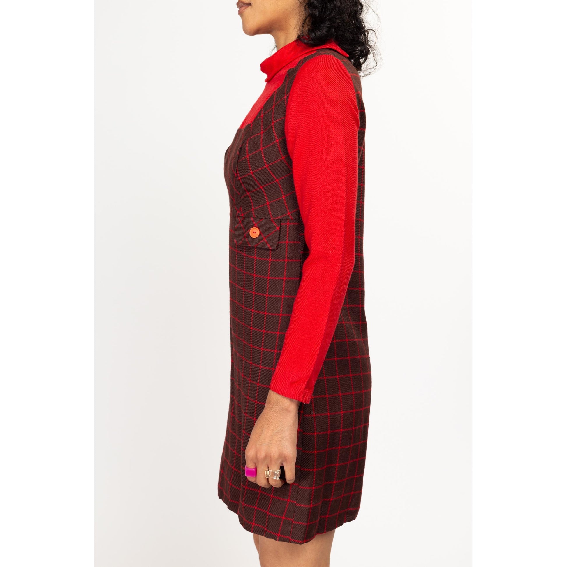 red tartan pinafore dress Traditional Baby Girls Red Tartan Christmas Pinafore Dress