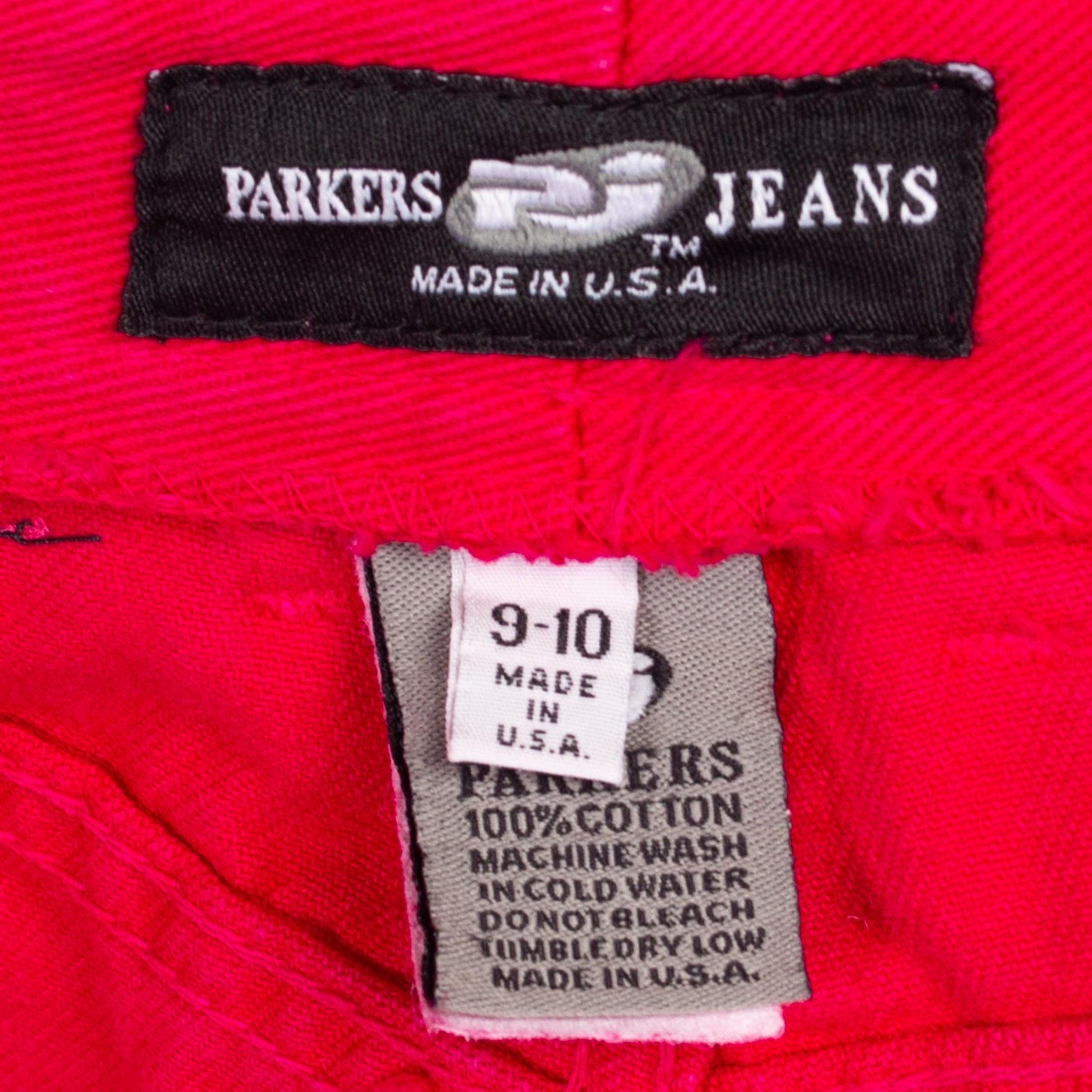 Small 90s Hot Pink High Waisted Jeans 27" | Vintage Denim Tapered Leg Mom Jeans