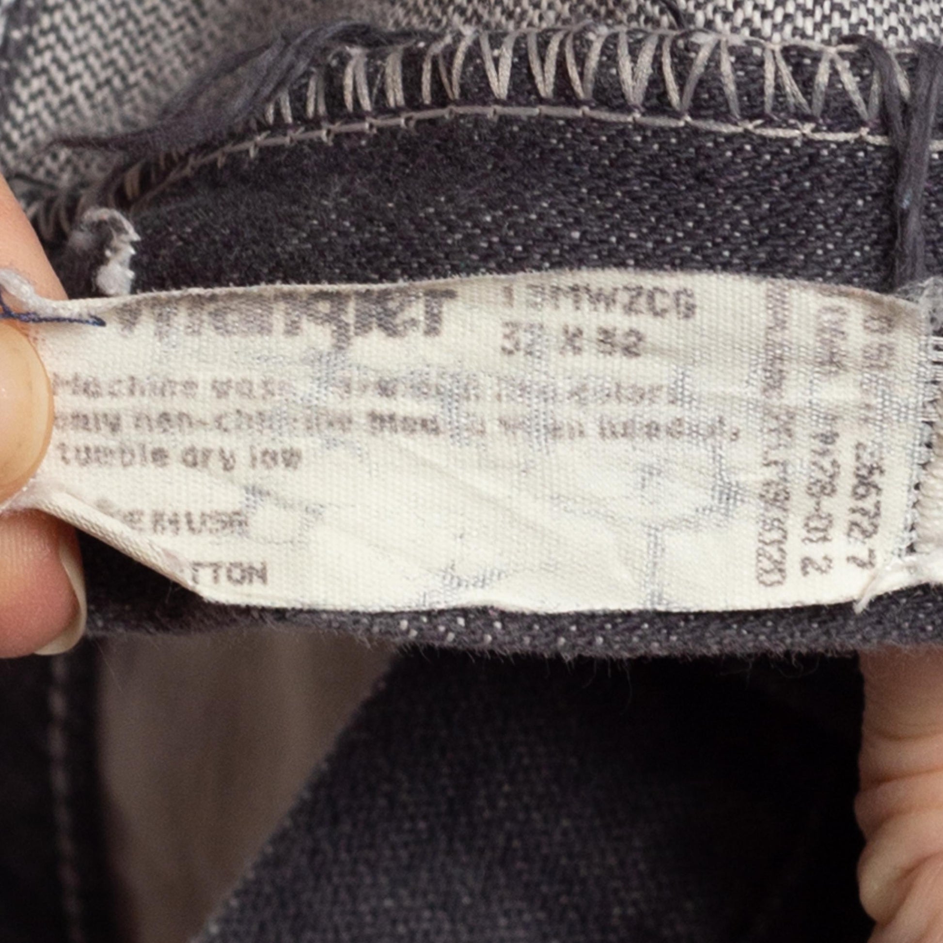 32x32 90s Wrangler Grey Denim Jeans | Vintage Relaxed Fit Bootcut Jeans