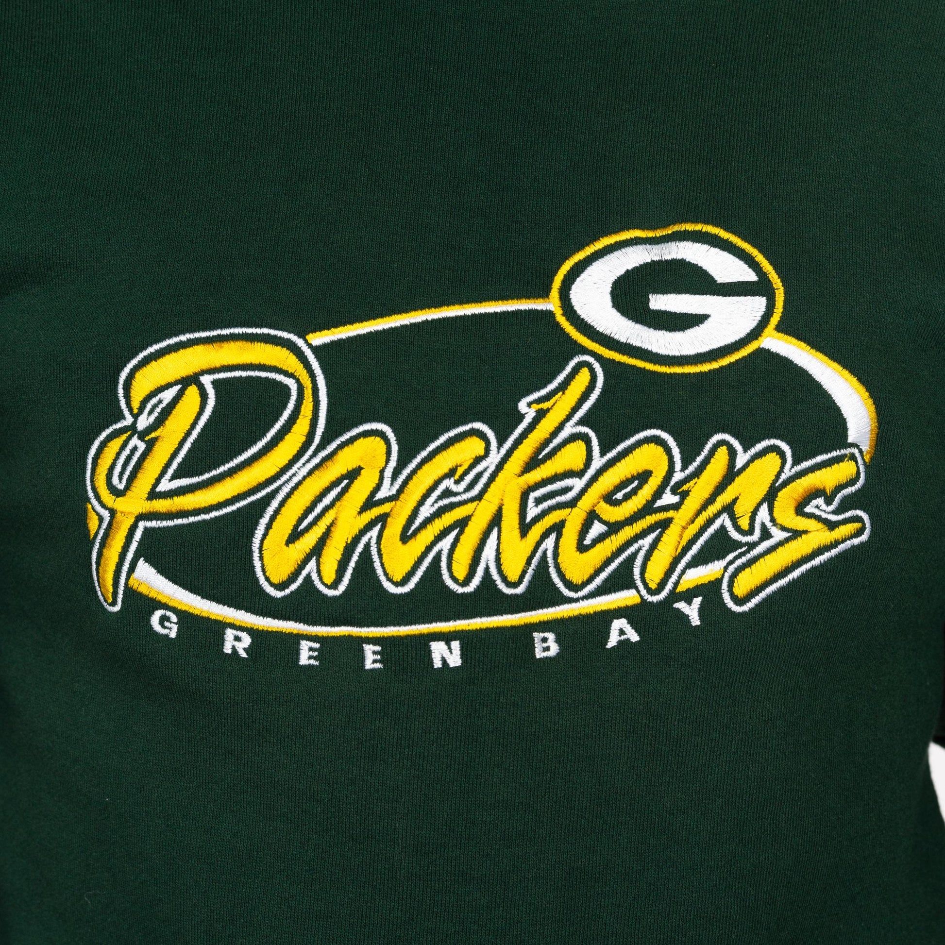 Small 90s Green Bay Packers Sweatshirt NWT | Vintage Deadstock NFL Football Graphic Crewneck Pullover