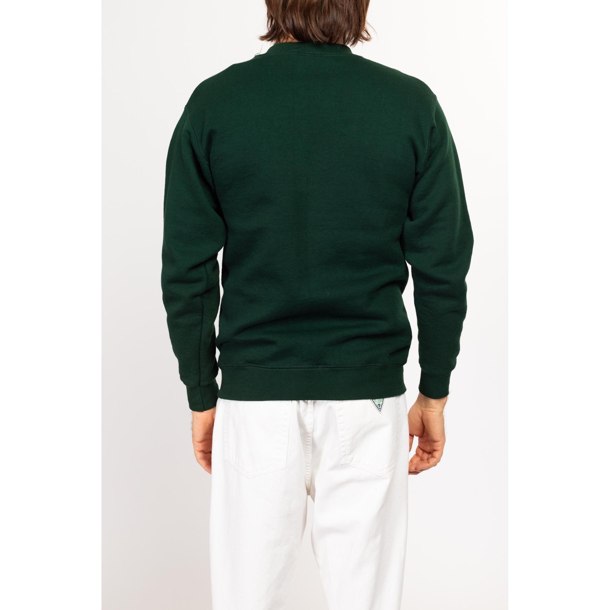 Small 90s Green Bay Packers Sweatshirt NWT | Vintage Deadstock NFL Football Graphic Crewneck Pullover