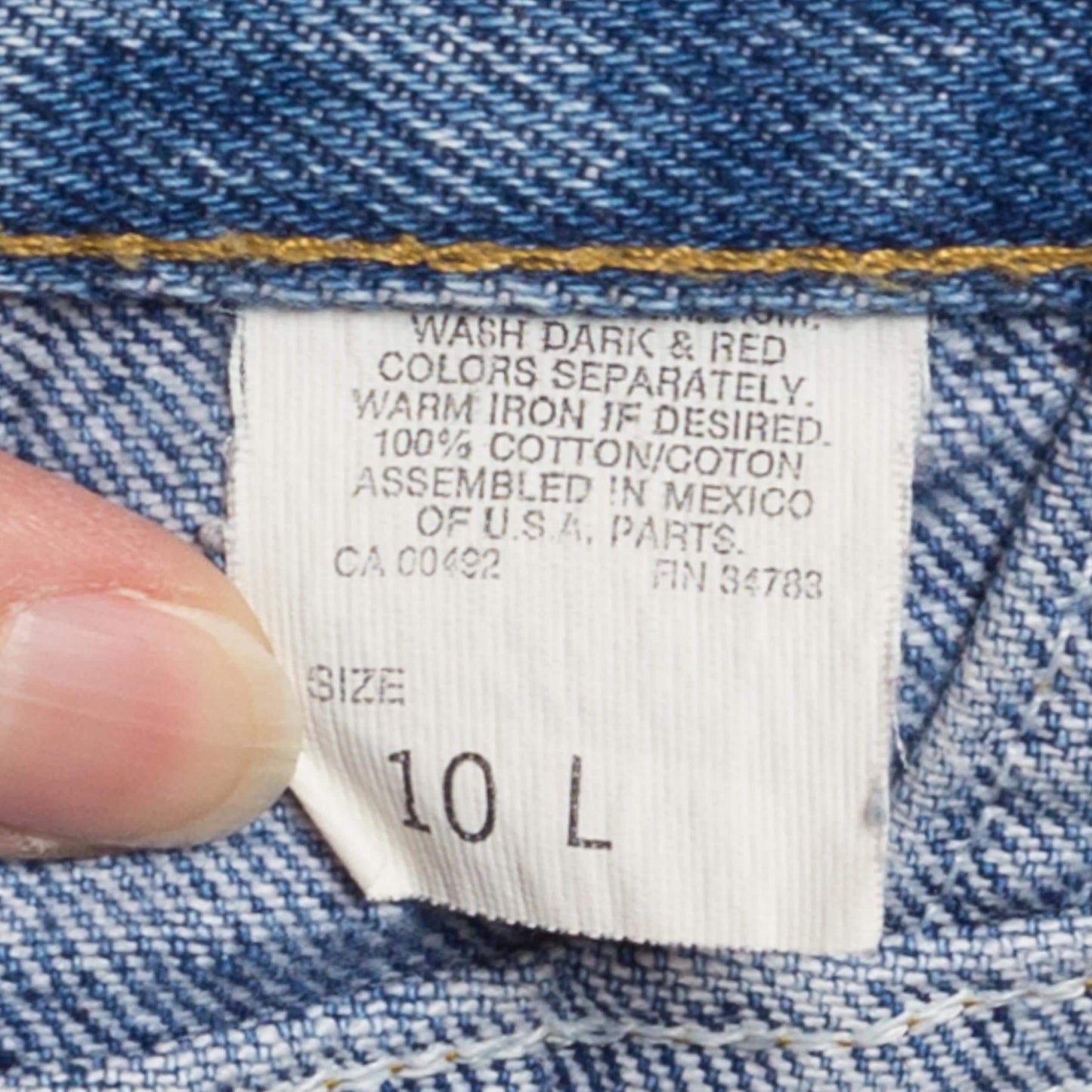 Small Long 90s Riders High Waisted Mom Jeans 27" | Vintage Stonewash Denim Tapered Leg Jeans