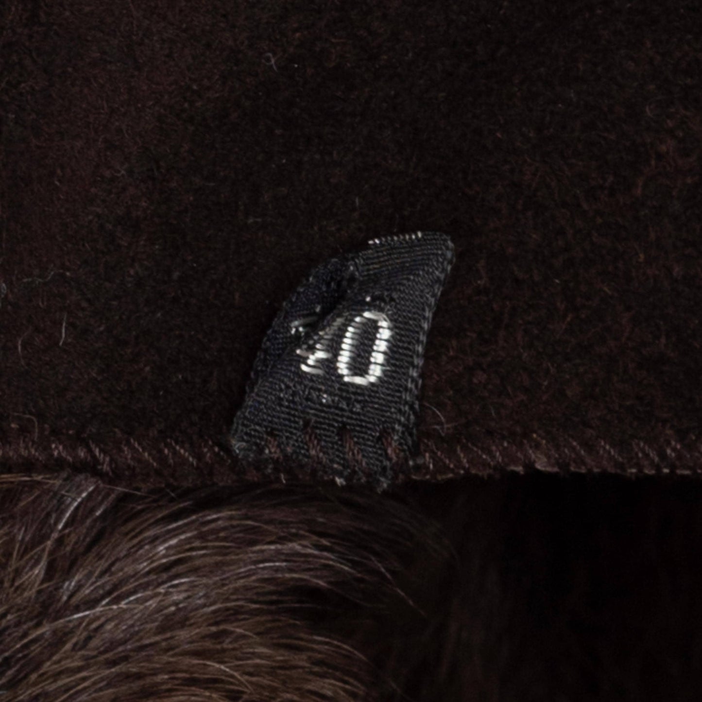 Medium 90s Dark Brown Leather & Fur Reversible Coat | Vintage Patchwork Collared Long Winter Jacket