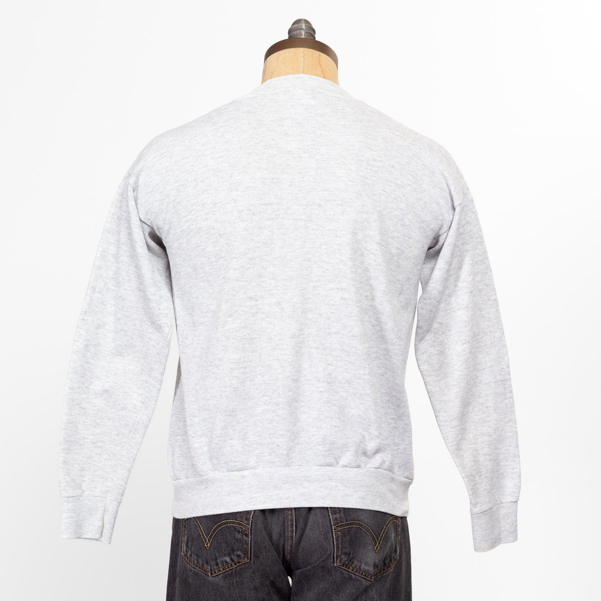 Medium 90s Phoenix Cardinals Sweatshirt | Vintage Heather Grey Logo 7 NFL Football Crewneck Sweater