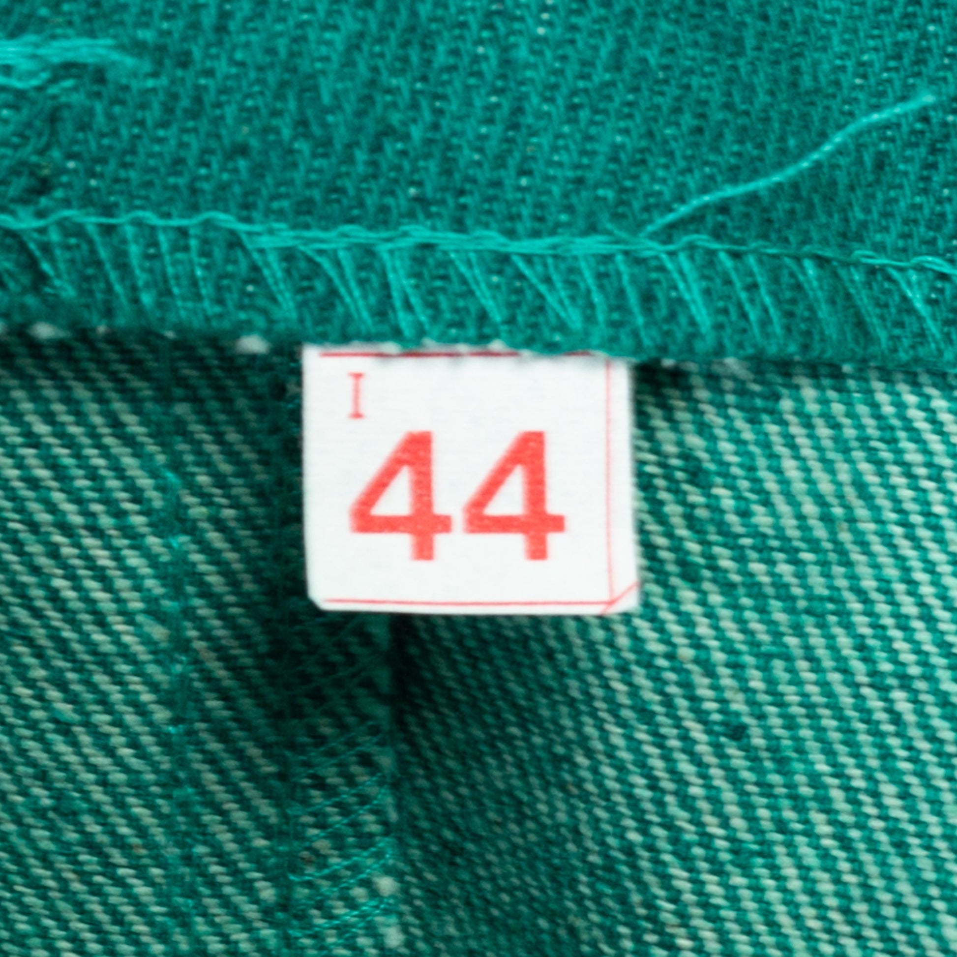 Small 80s 90s Turquoise Denim Mini Skirt 26.5" | Vintage High Waisted A Line Jean Skirt