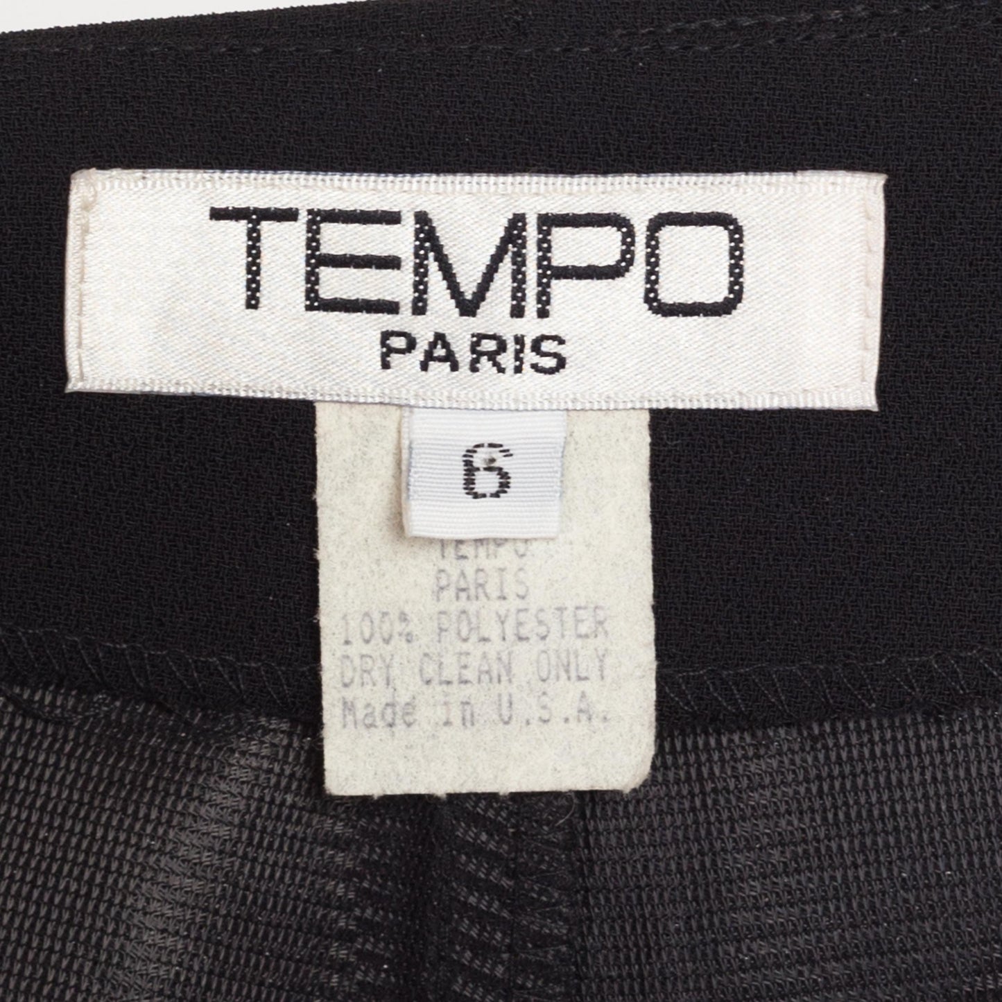 Small 90s Black Split Front Mini Skort 27" | Vintage High Waisted Gold Button Shorts Skirt