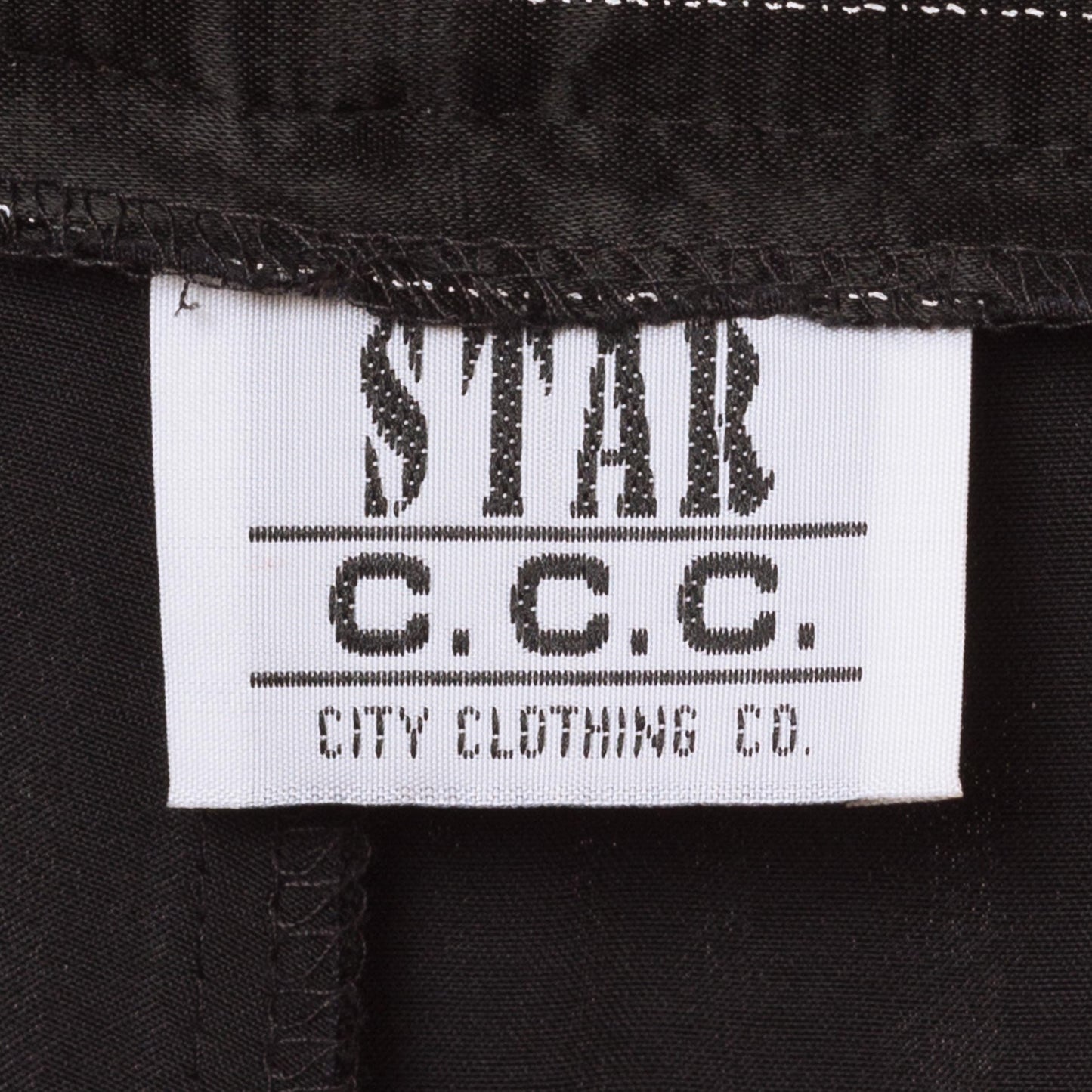 Small 90s Black Pinstriped Satin Straight Leg Trousers 27" | Retro Vintage High Waisted Striped Punk Pants