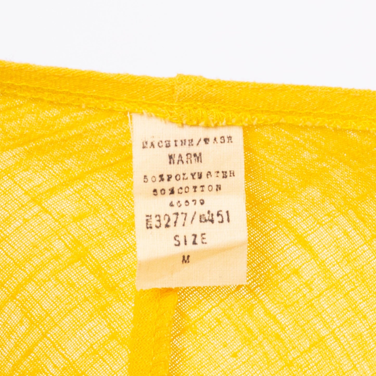 Vintage 70s Boho Yellow Bell Sleeve Hippie Blouse - Medium | Bohemian Floral Trim 3/4 Sleeve Tent Top, Festival Clothing