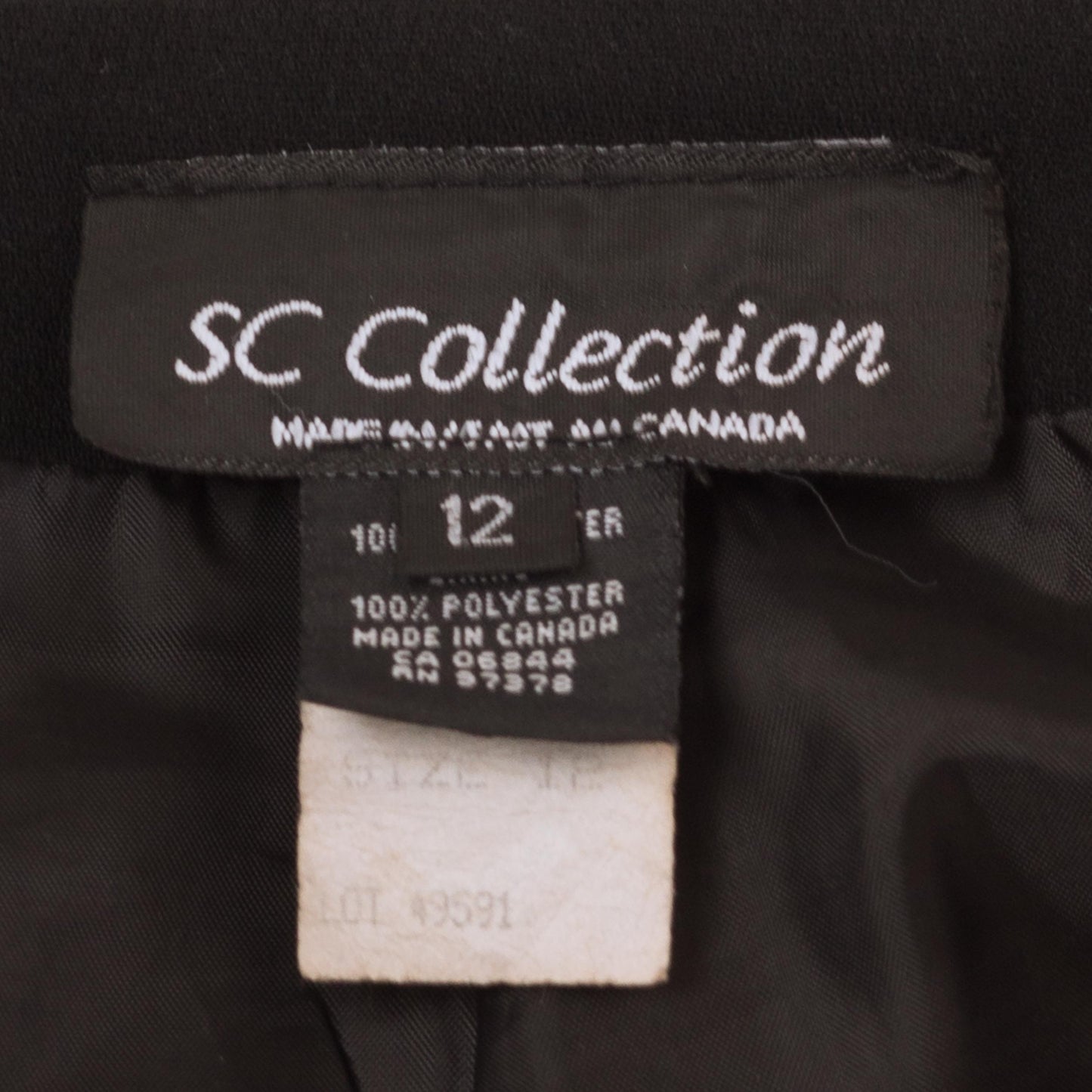 Vintage 90s Black Belted High Waisted Mini Skirt - Large, 30”-32” | Minimalist Pencil Skirt
