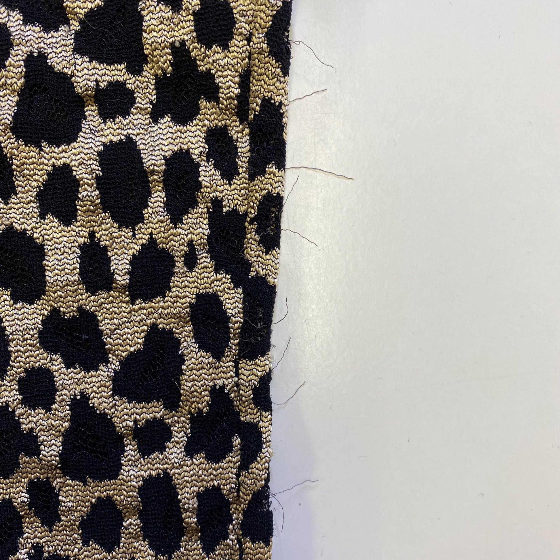 Vintage 90s Cheetah Print Stretchy Fitted Top - Small to Medium | Square Neck Short Sleeve Cropped Shirt