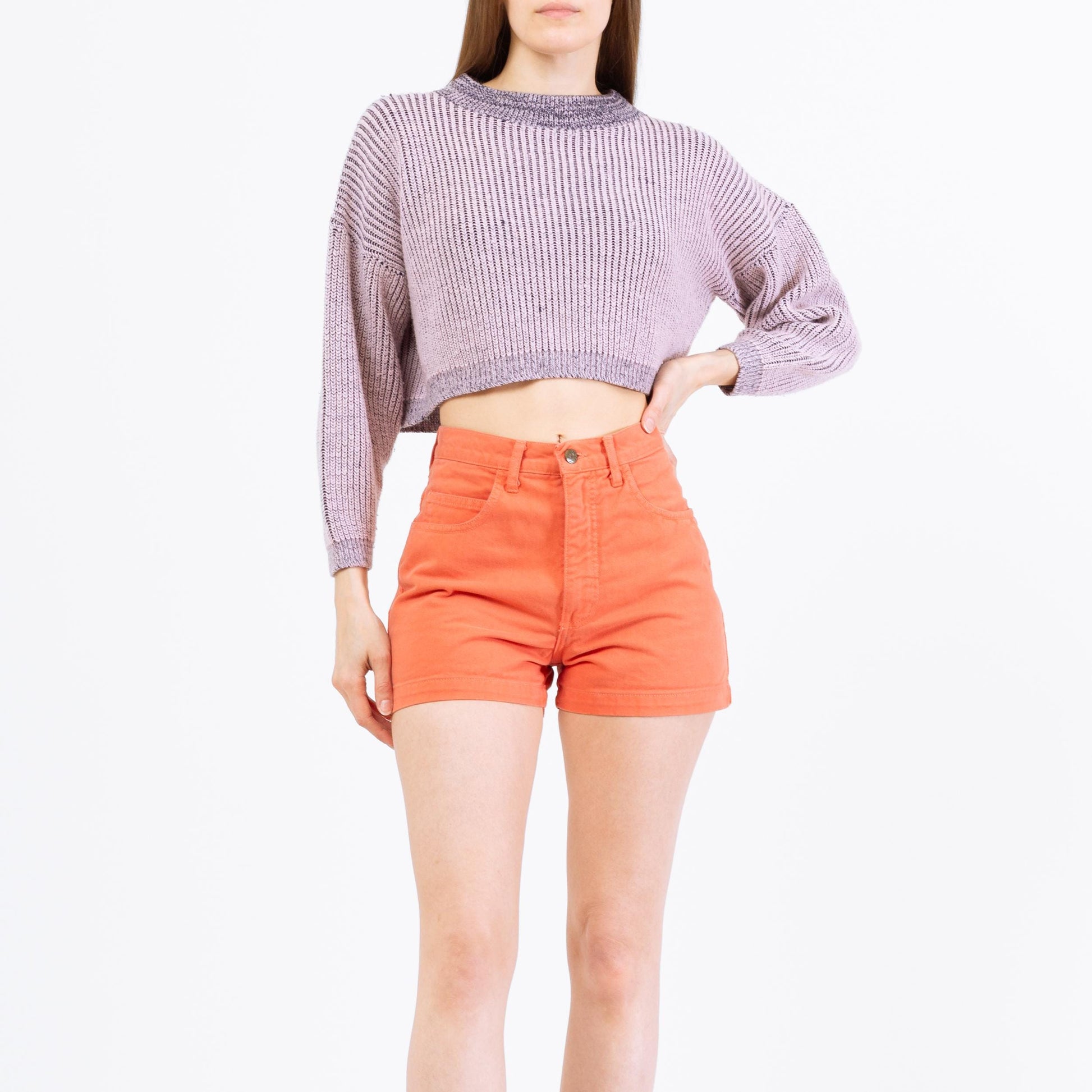Vintage 90s Guess Orange Jean Shorts - Extra Small, 25" | Georges Marciano High Waisted Mini Denim Shorts, Festival Summer Outfit