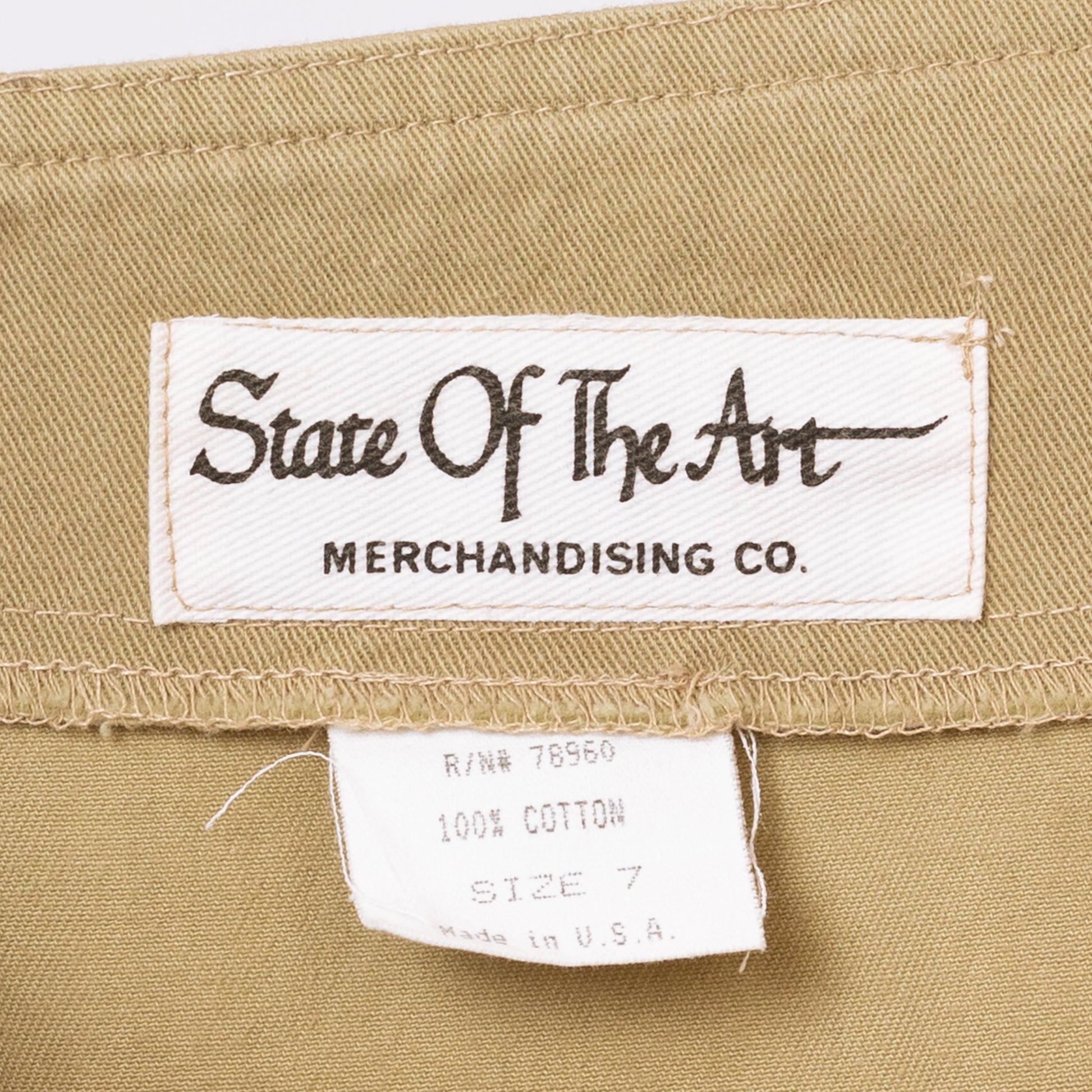Vintage 90s Khaki Cotton Mini Wrap Skirt - Extra Small, 24” Waist | High Waisted Asymmetrical Minimalist Miniskirt, Preppy Pencil Skirt