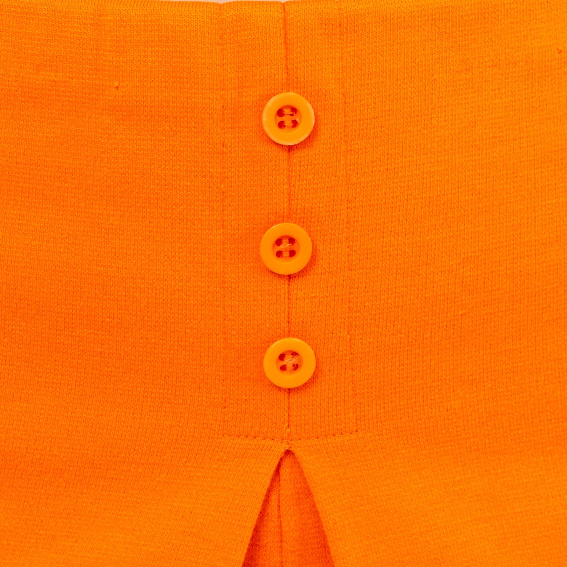 Vintage 70s Orange Split Front Mini Skort - XS to Small | Retro High Waisted Sporty Tennis Shorts Skirt