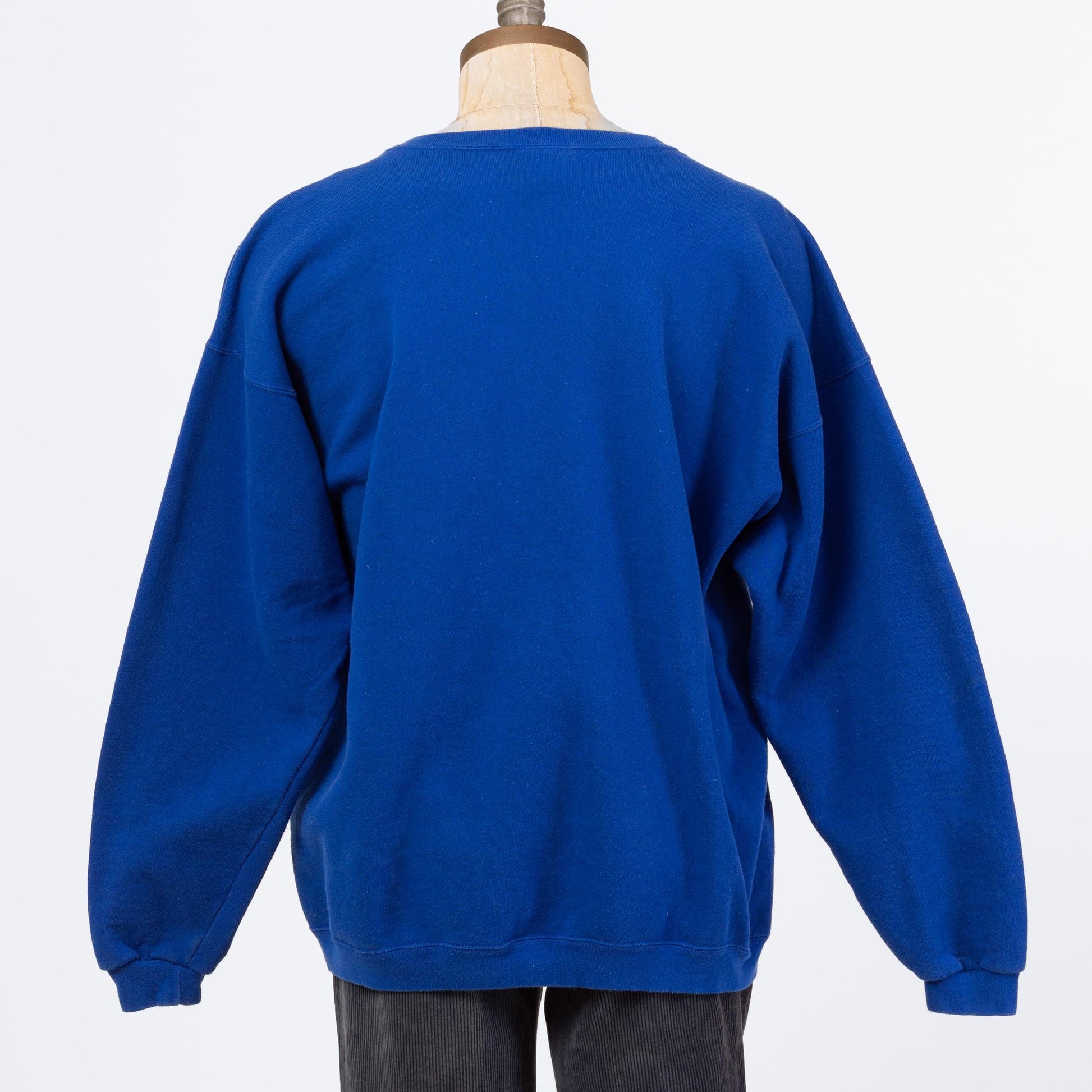 3 Vintage 90s New England Patriots NFL Starter Sweatshirt - Extra Large | Blue Football Graphic Athletic Crewneck Pullover Sweater
