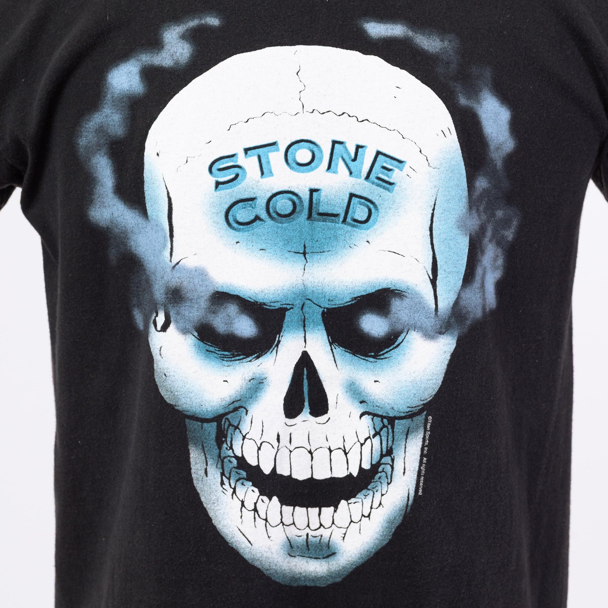 3 Vintage 90s Stone Cold Steve Austin WWF Skull T Shirt - Medium | Black Austin 3:16 Wrestling Graphic Tee