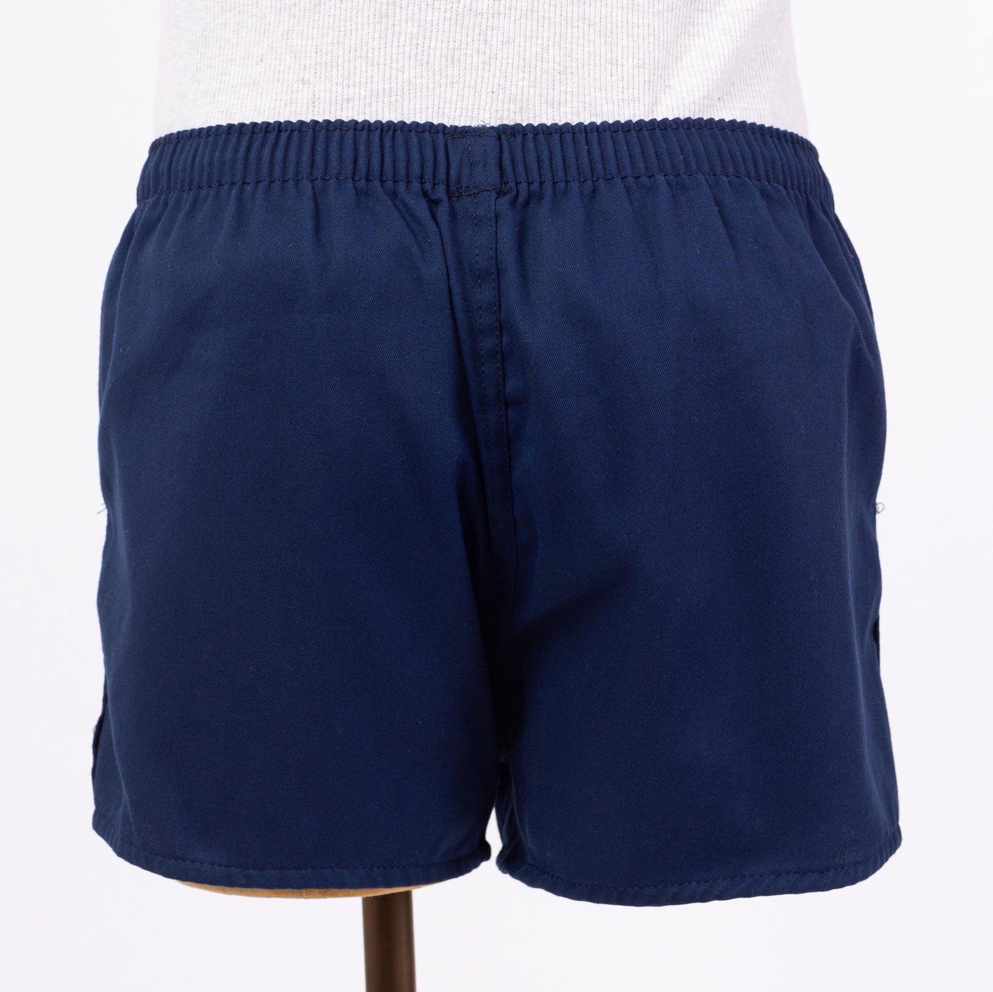 3 Vintage 80s University Of Delaware Track Shorts - Medium, 30"-34" Waist | Unisex Navy Blue Retro Mini Gym Shorts