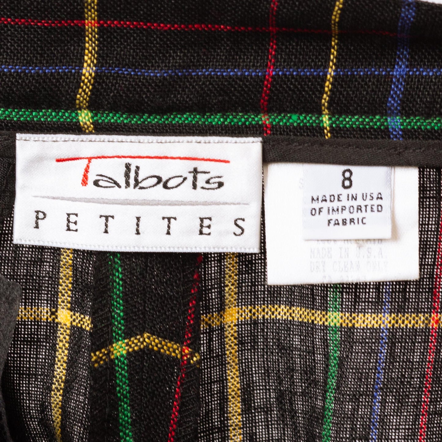 Vintage 90s Black Rainbow Plaid Linen Shorts - Small, 26" Waist | High Waisted Pleated Wide Leg Long Cuffed Shorts