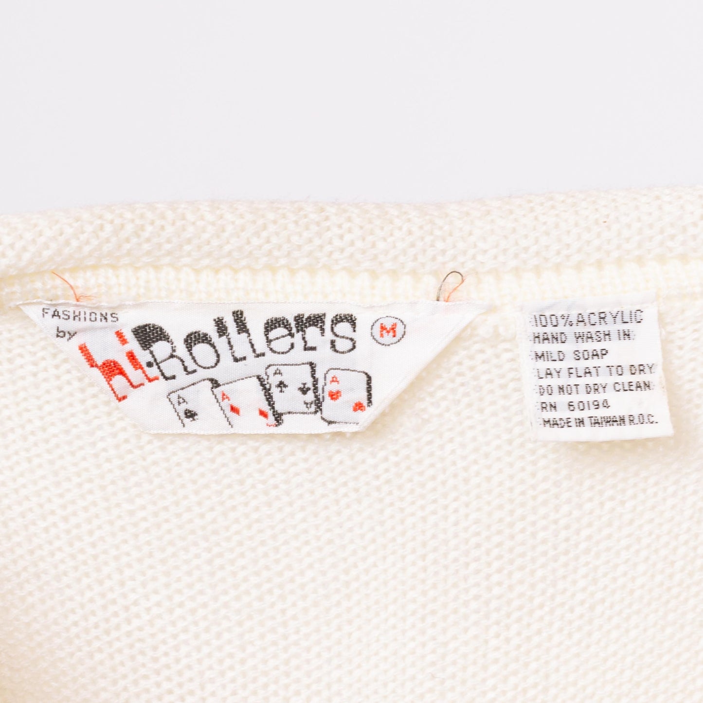 Vintage 70s 80s White & Blue Striped Knit Hoodie - Small to Medium | Lightweight Zip Up Cropped Hooded Sweater