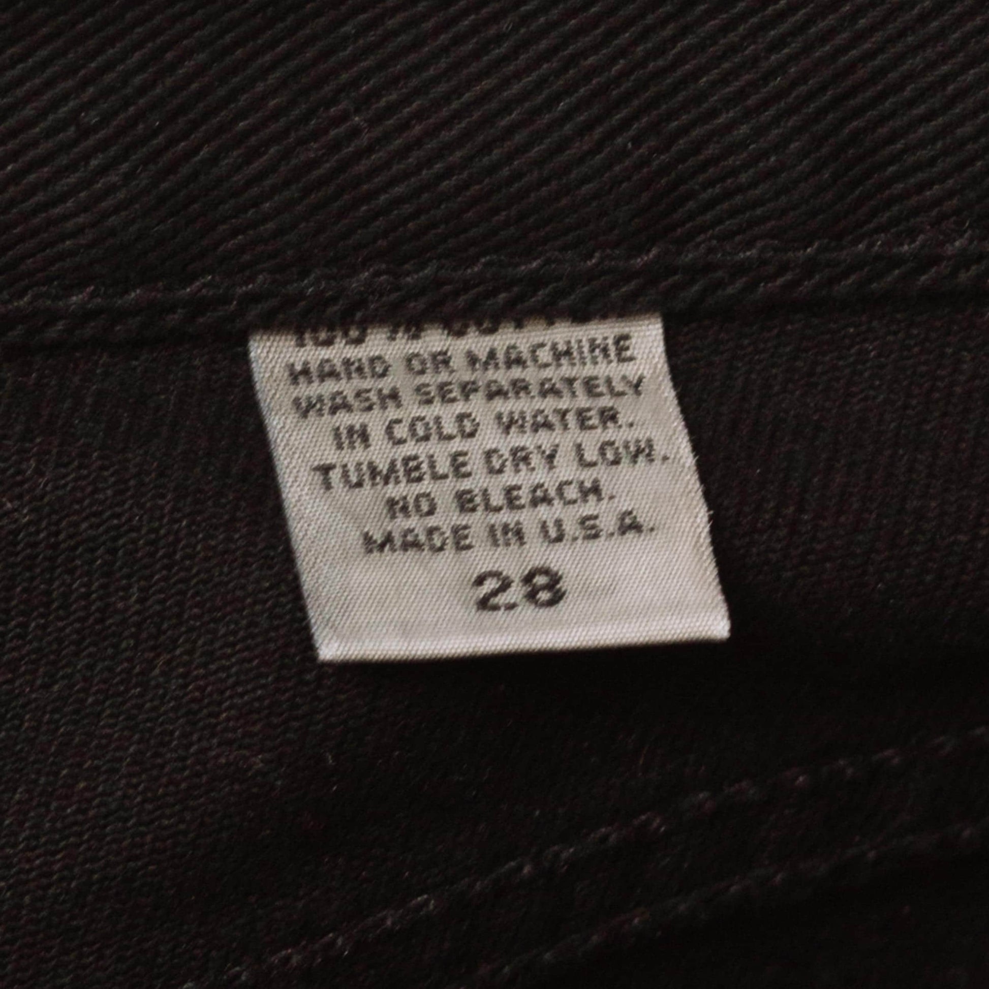 Vintage Y2K Black High Waisted Wide Leg Jeans - Medium, 28" Waist | Minimalist Grunge Straight Leg Jeans