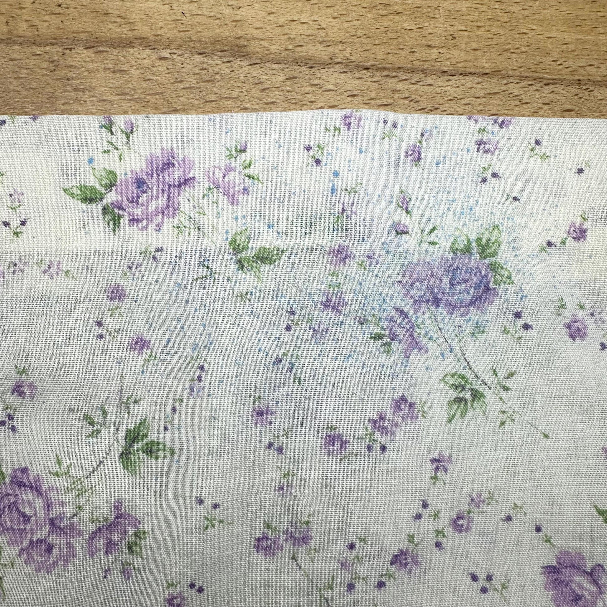 Vintage 70s Boho Floral Tie Front Midi Sundress - Medium | Vintage Cream & Purple Calico Flower Print A Line Midi Dress