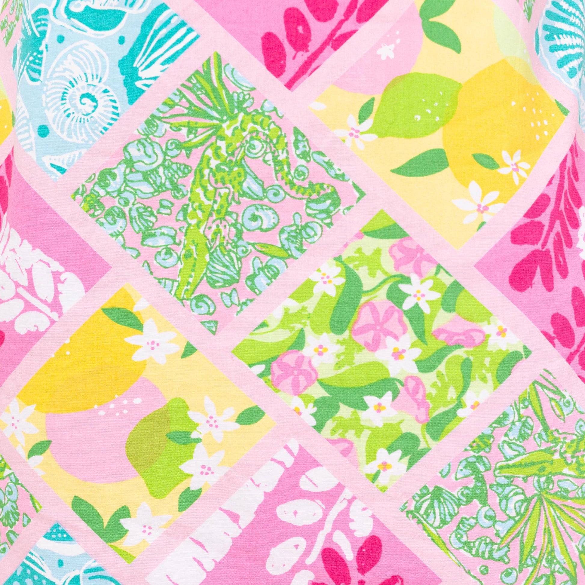 Vintage Y2K Lilly Pulitzer Floral Spaghetti Strap Sundress - Medium, Size 8 | Preppy A Line Summer Vacation Mini Dress