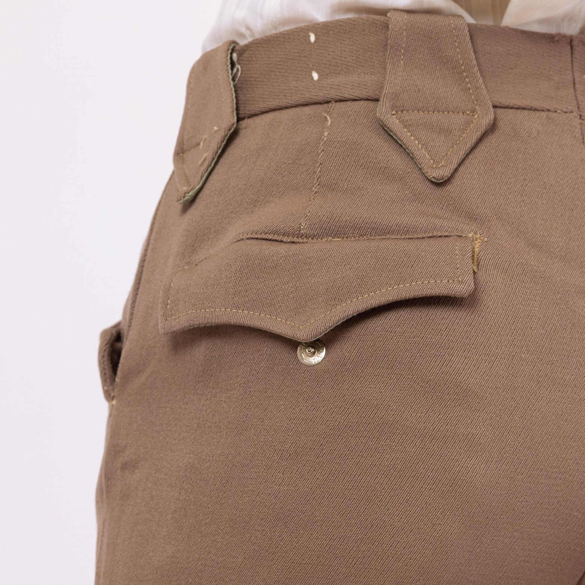 vintage dress pants Vintage 50s Cocoa Brown Western Pants