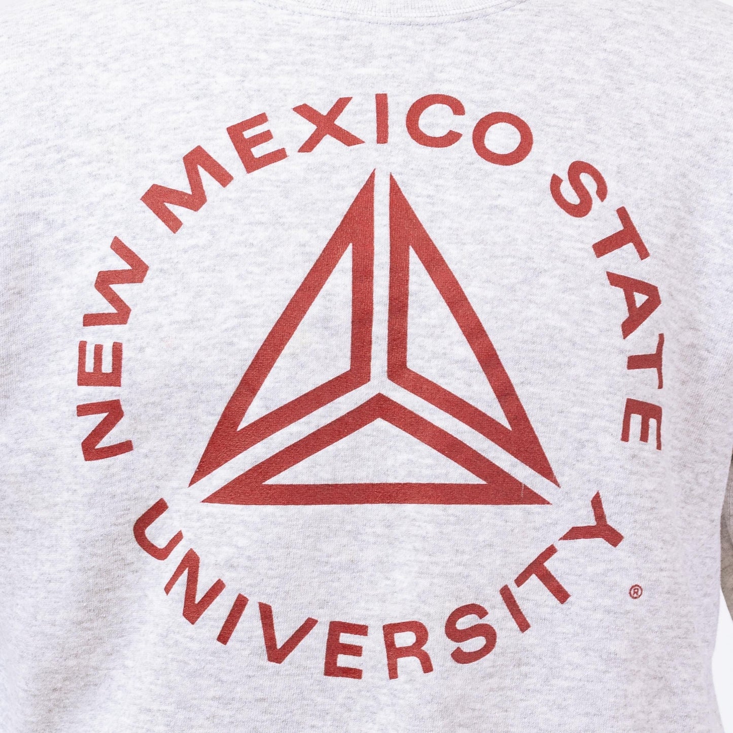 3 Vintage 90s New Mexico State University Sweatshirt - Medium | NMSU College Apparel Graphic Crewneck Pullover Sweater