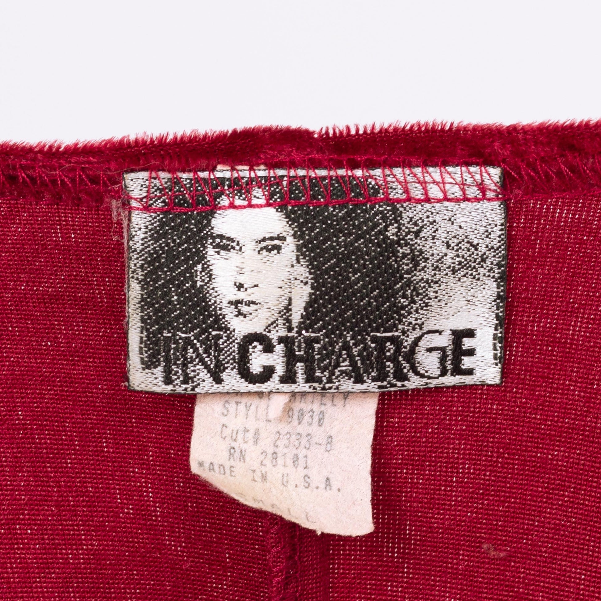 Vintage 90s Wine Red Crushed Velvet Midi Dress - Small | Long Sleeve Bodycon Party Dress, Grunge Button Front Dress