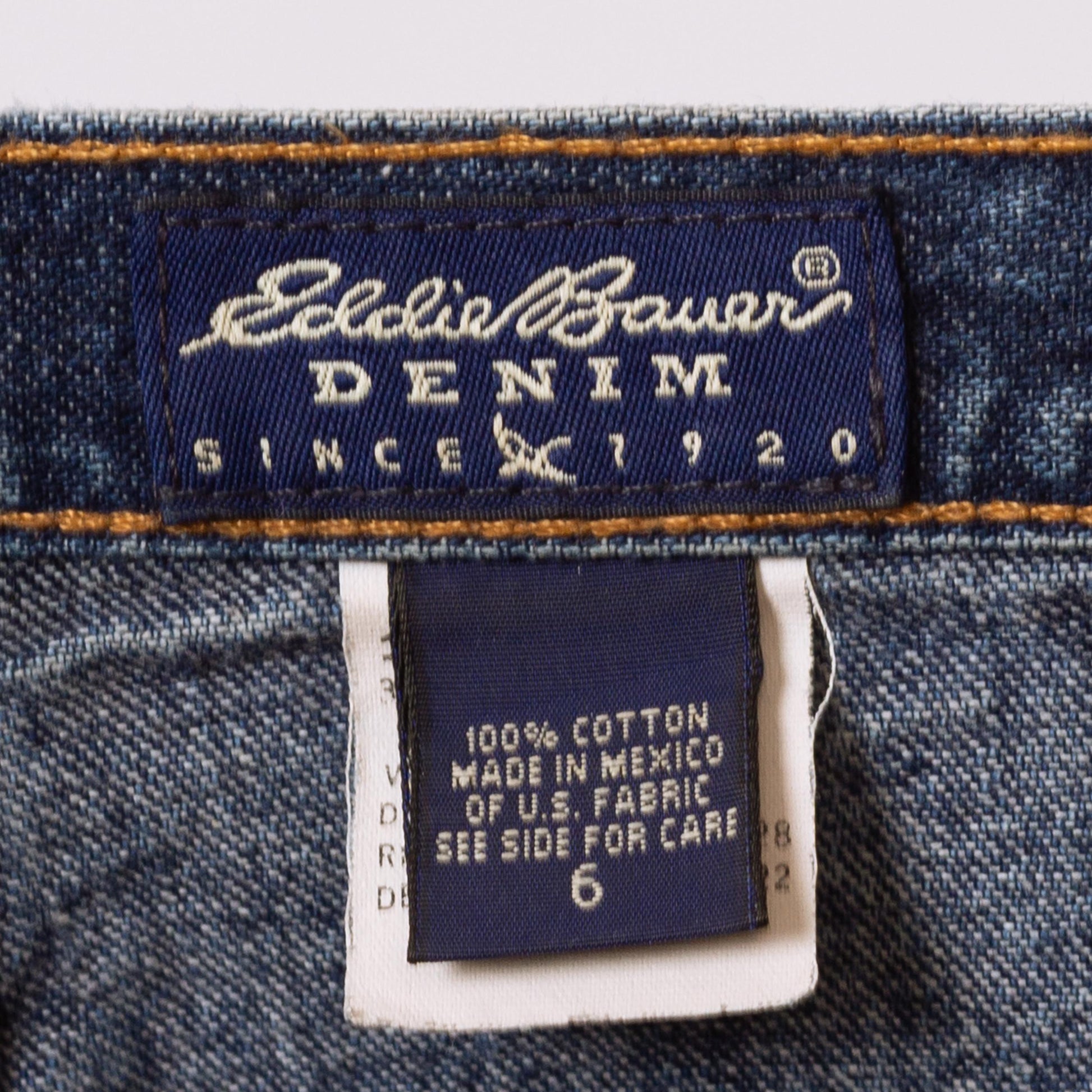 Vintage 90s Dark Wash Mid Rise Jeans - Small, 27" Waist | Eddie Bauer Cut Off Bootcut Ankle Jeans