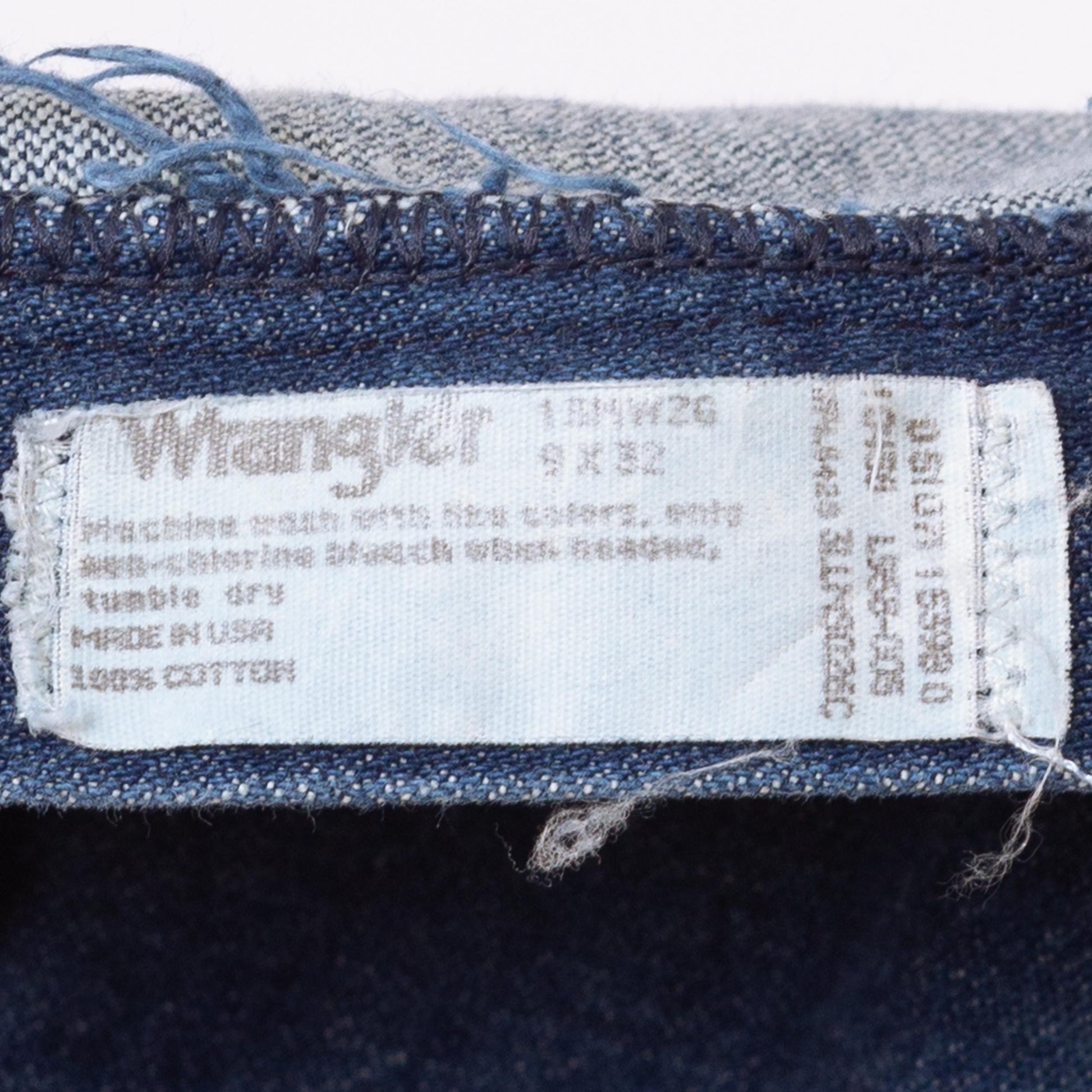 Vintage 90s Wrangler High Waisted Dark Wash Jeans - Small, 27" Waist | Vintage Denim Straight Leg Western Jeans