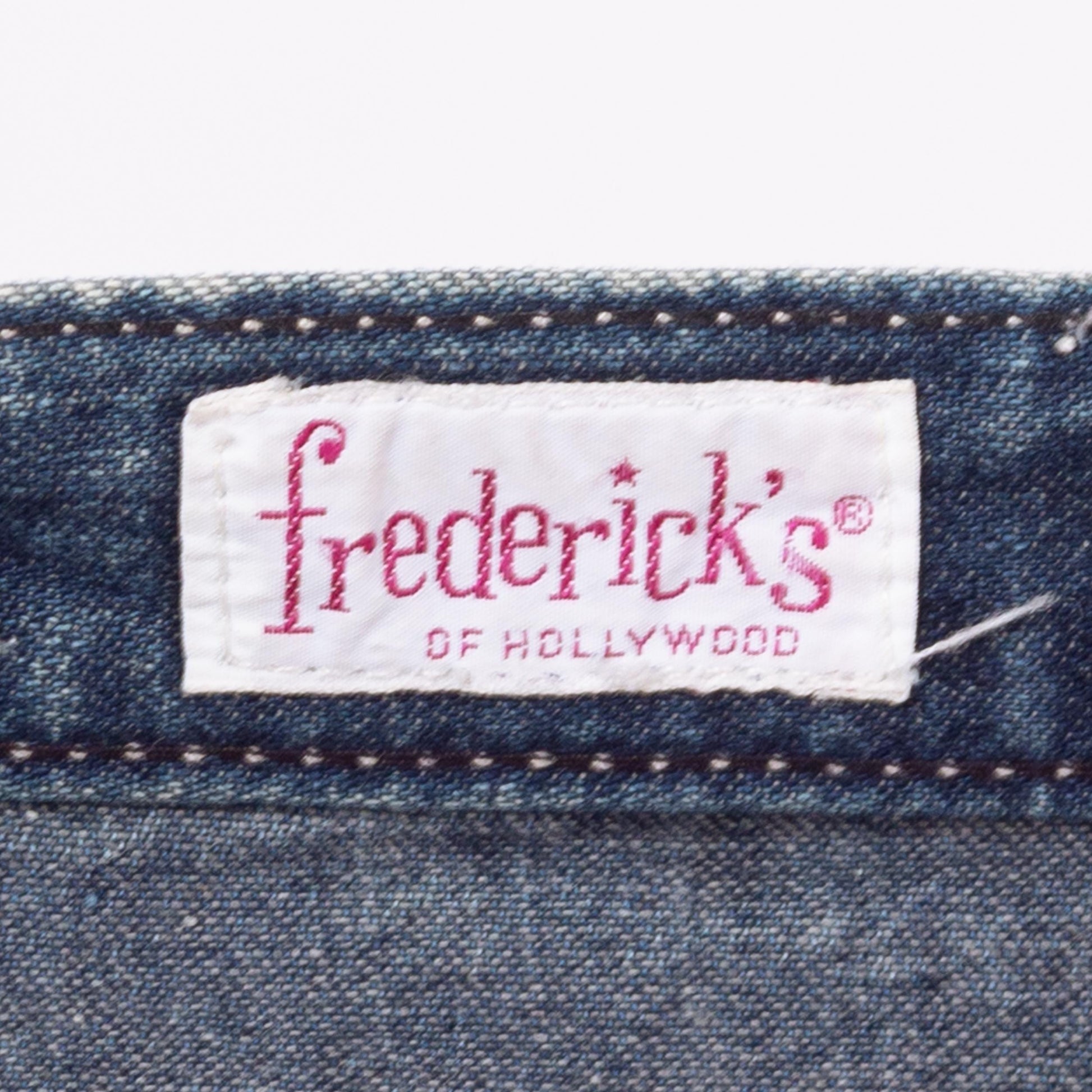 Vintage 80s High Waisted Cutout Jeans - Small, 27" Waist | Frederick's Of Hollywood Dark Wash Denim Straight Leg Rocker Jeans