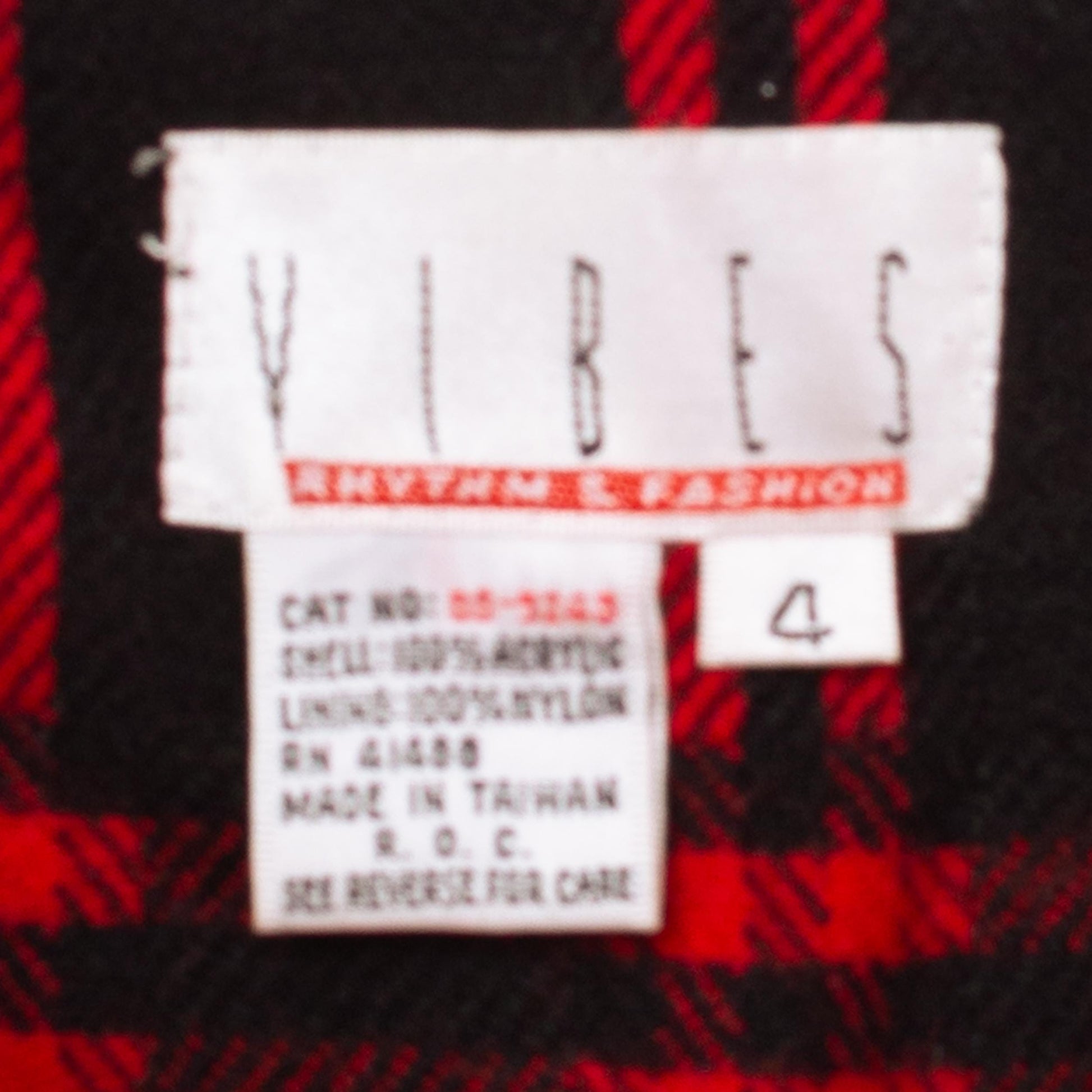 Vintage 90s Black & Red Plaid Knit Crop Top Vest - Small | Grunge Clothing, Sleeveless Collared Shirt