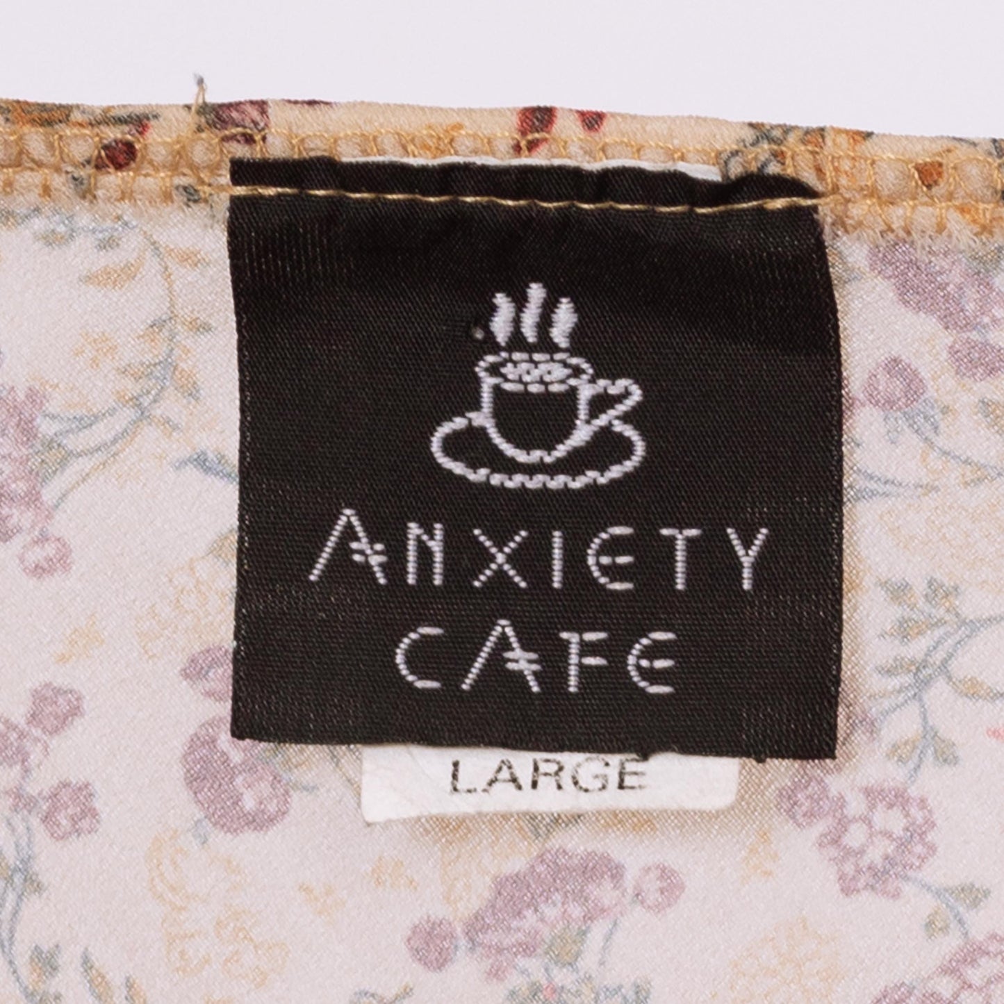 Vintage 90s Boho Bell Sleeve Renaissance Blouse - Medium | Romantic Sheer Sleeve Festival Top, Floral Babydoll Peasant Shirt