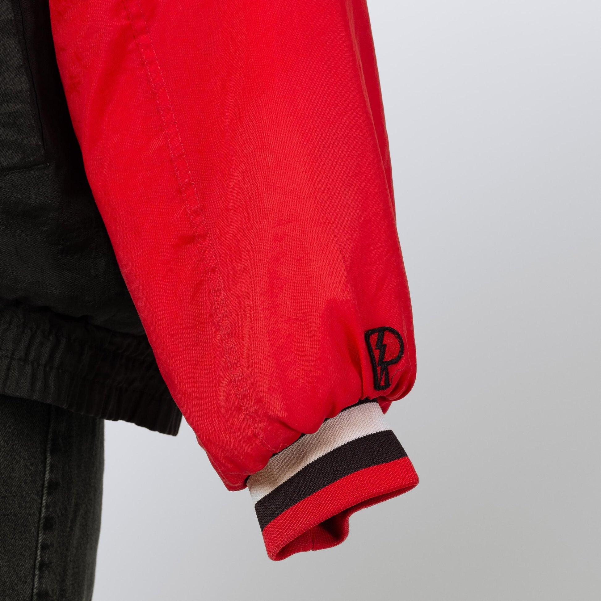 Vintage 90s New Jersey Devils Reversible Pro Player Jacket - Extra Large | Oversize NHL Hockey Hooded Puffy Winter Coat