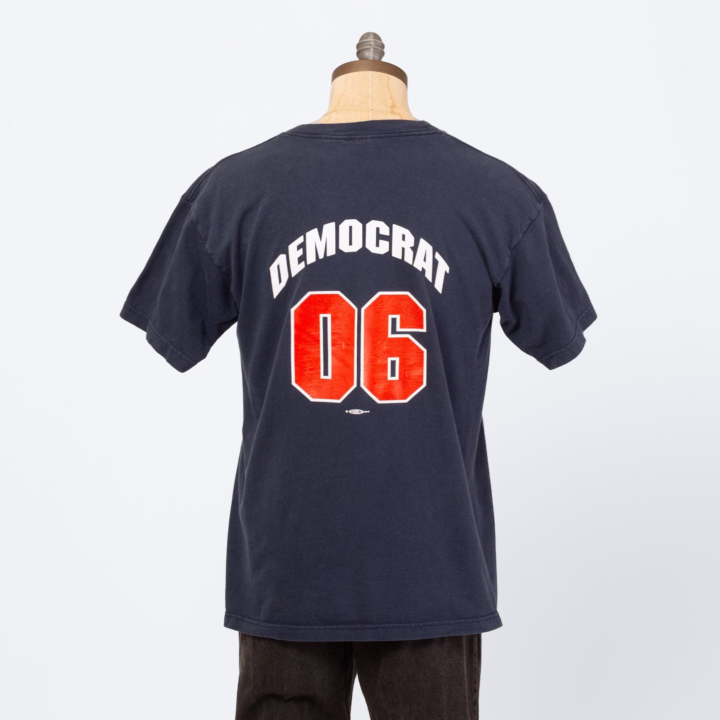 Vintage 90s St. Louis Young Democrats T Shirt - Large | Political Union Made In USA Navy Blue Graphic Tee