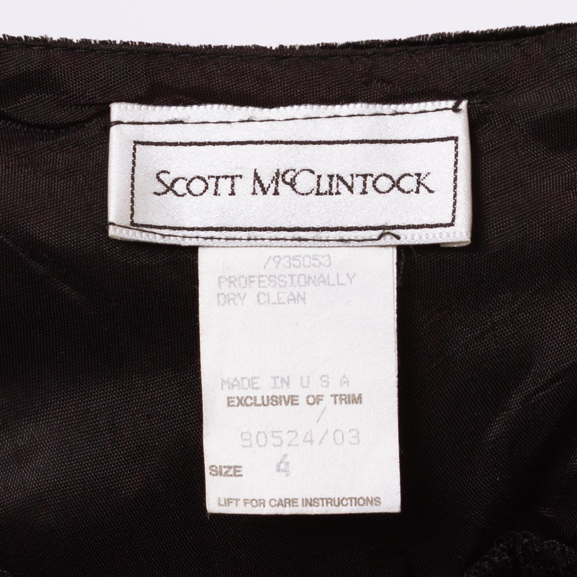 Vintage 90s Black Velvet Drop Waist Midi Skirt - Extra Small, 25" Waist | Scott McClintock Minimalist High Waisted A Line Formal Skirt