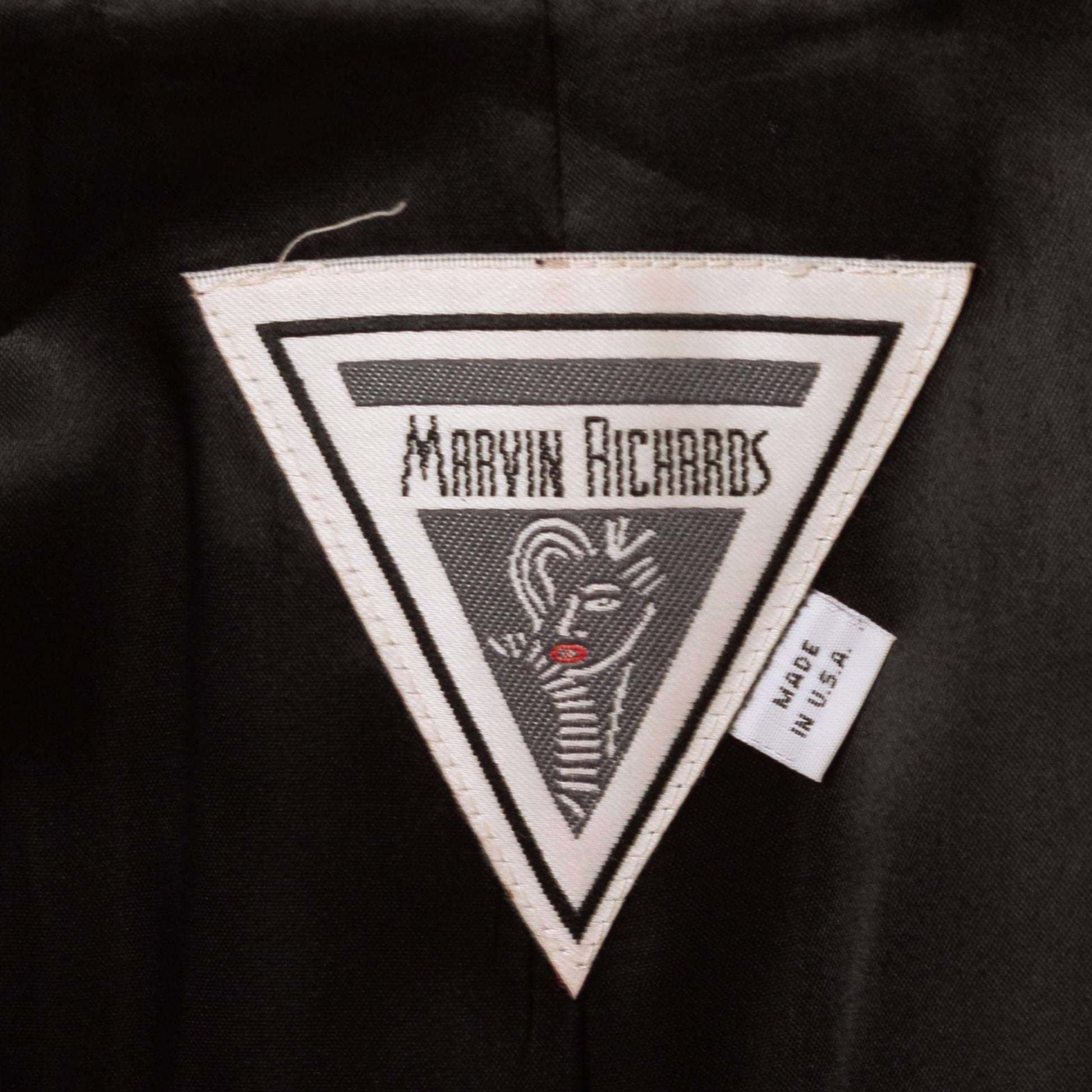 Vintage 80s Black Wool Fox Fur Trim Princess Coat - Small | Marvin Richards Single Breasted Button Up Mid Length Winter Overcoat