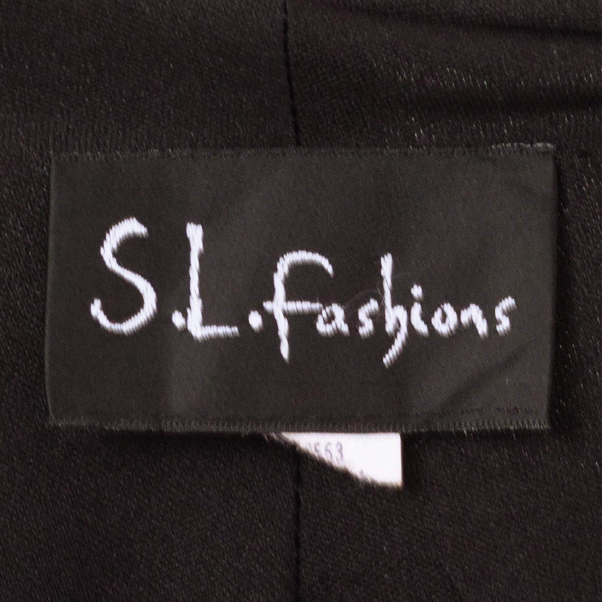 Vintage 90s Black Scarf Hem Fairy Goth Party Dress - Large | Whimsigoth Sleeveless Hanky Hem Knee Length Dress