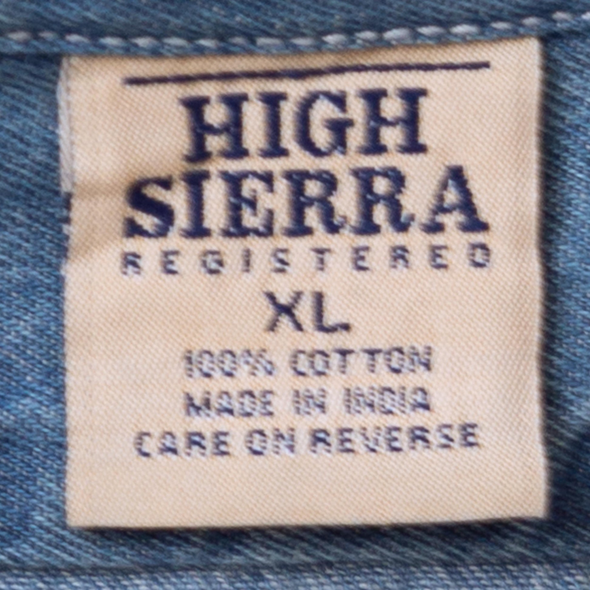 Vintage 90s Chambray Tie Front Crop Top - Large | Blue Jean Button Up Western Cropped Sleeveless Blouse