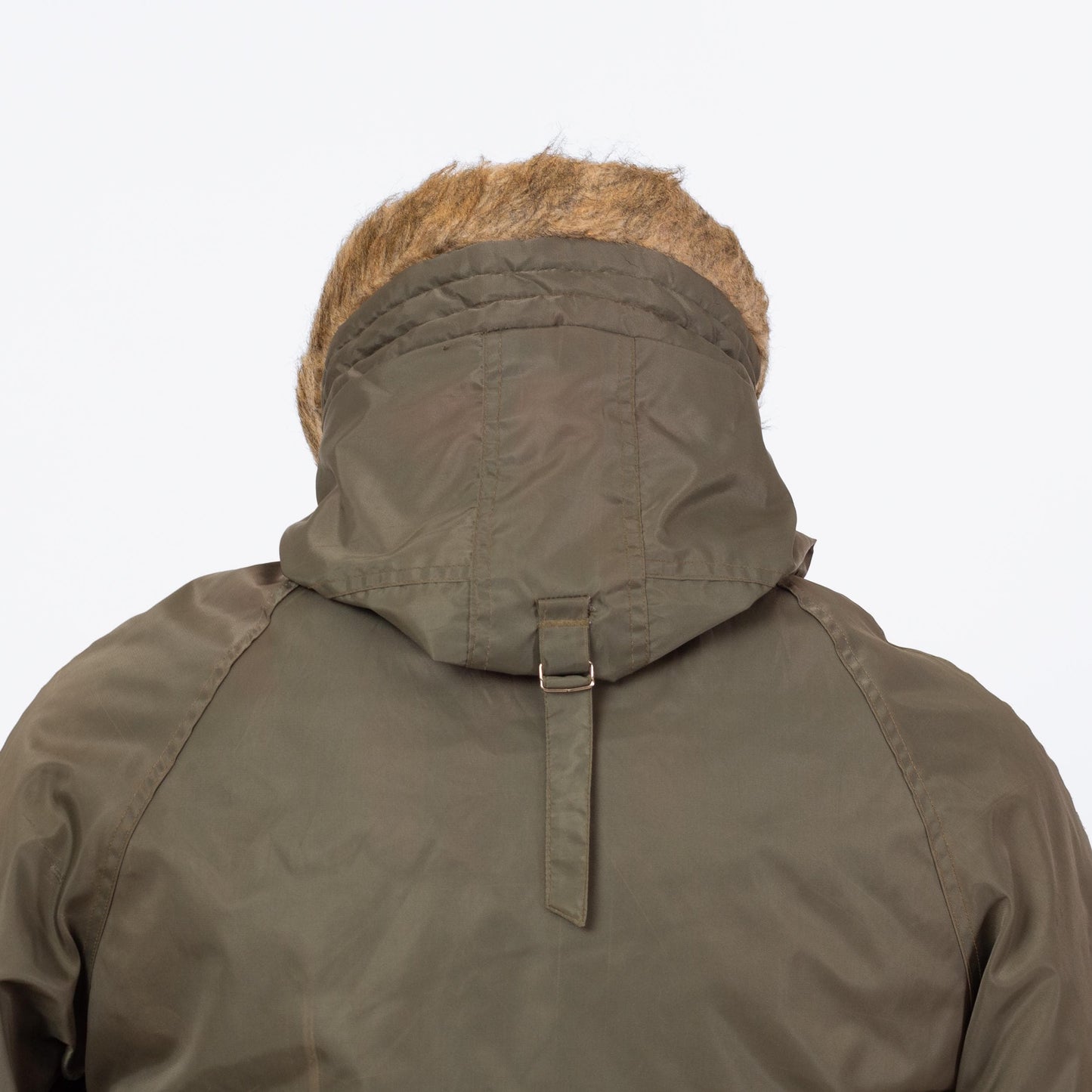 Vintage 80s Arctic Parka Envoy N-3B Hooded Flight Jacket - Small | USAF Faux Fur Trim Air Force Cold Weather Army Green Military Coat