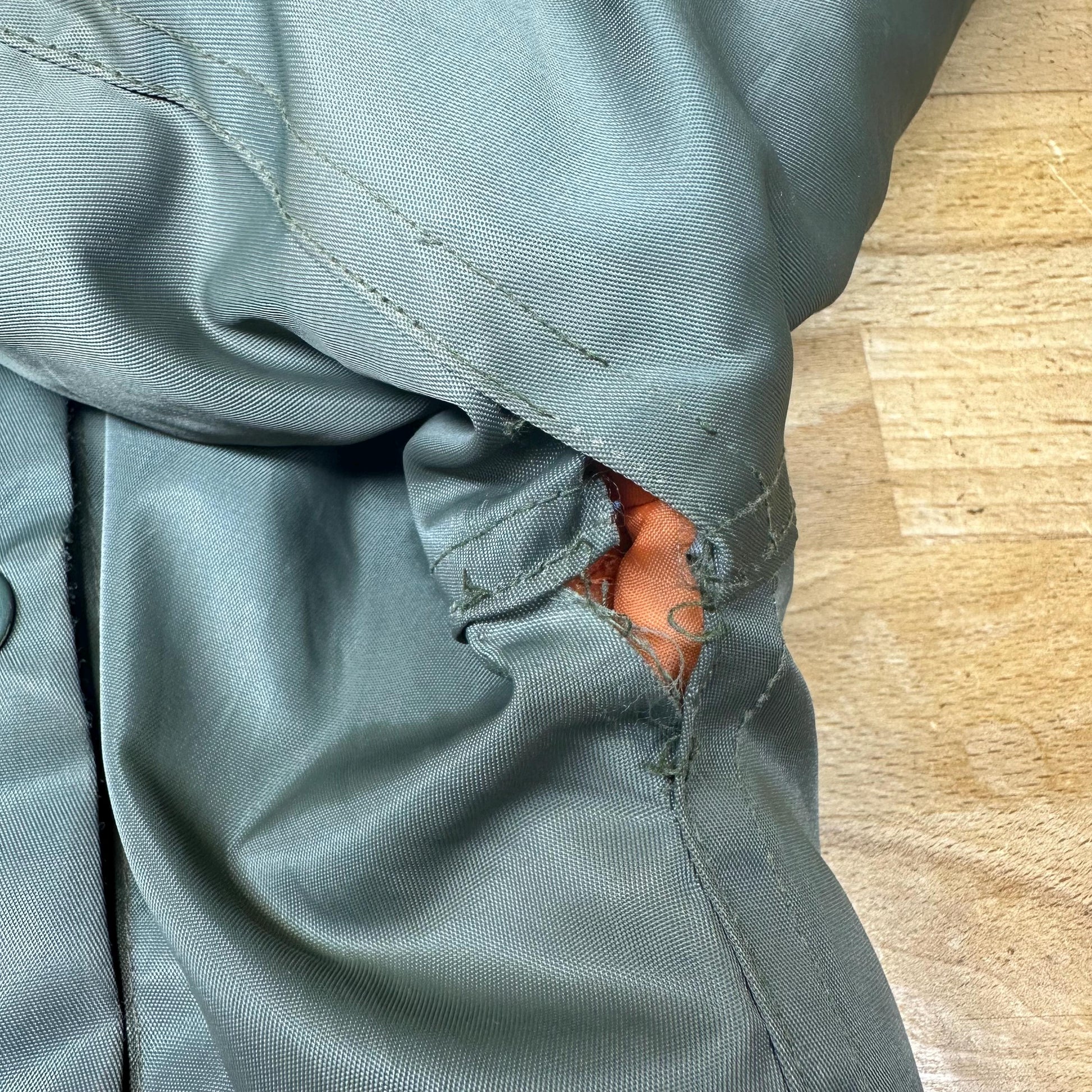 Vintage 80s Arctic Parka Envoy N-3B Hooded Flight Jacket - Small | USAF Faux Fur Trim Air Force Cold Weather Army Green Military Coat